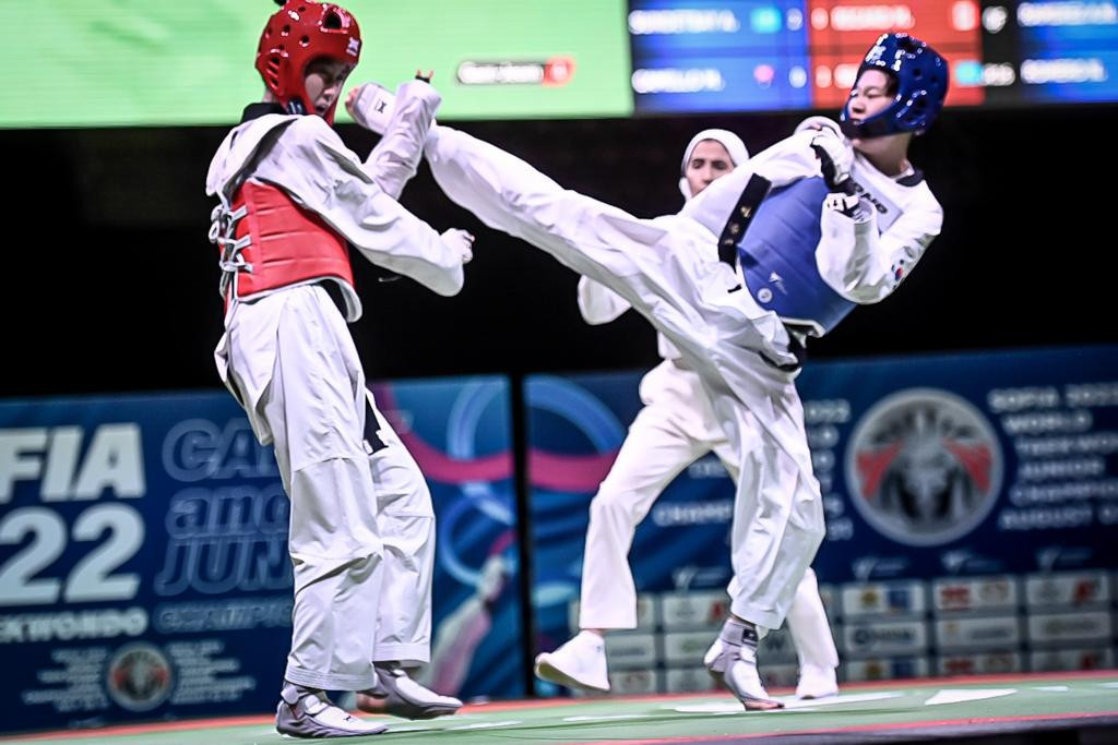 Kim Yunseo was too strong of a fighter for Aidana Sundetbay as the South Korean fighter picked up a comfortable win in the final ©World Taekwondo