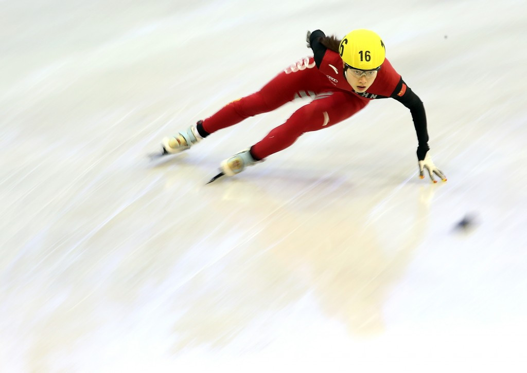 China's Qu Chunyu won the women's 1,000m gold medal
