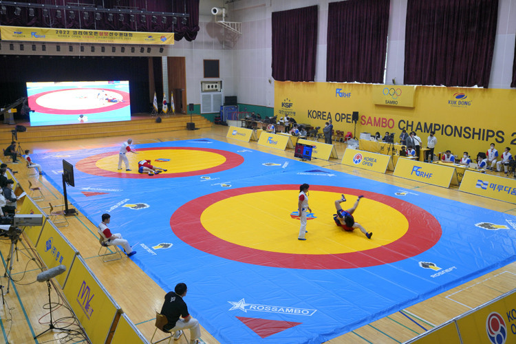 South Korea's Open Sambo Championships were staged with the country looking to choose its team for the World Championships ©FIAS