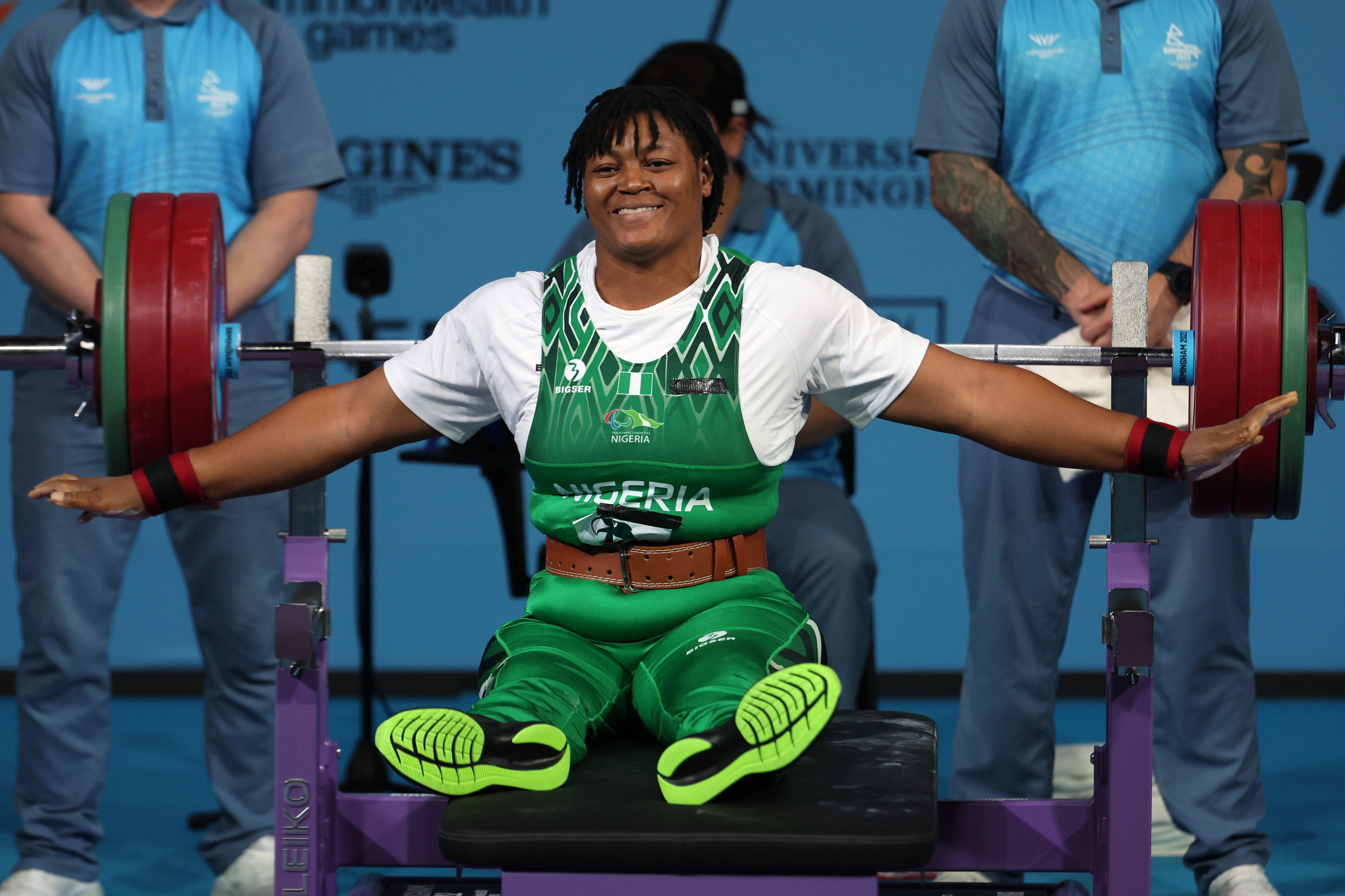 Oluwafemiayo world record provides some Para powerlifting cheer for Nigeria after disqualifications