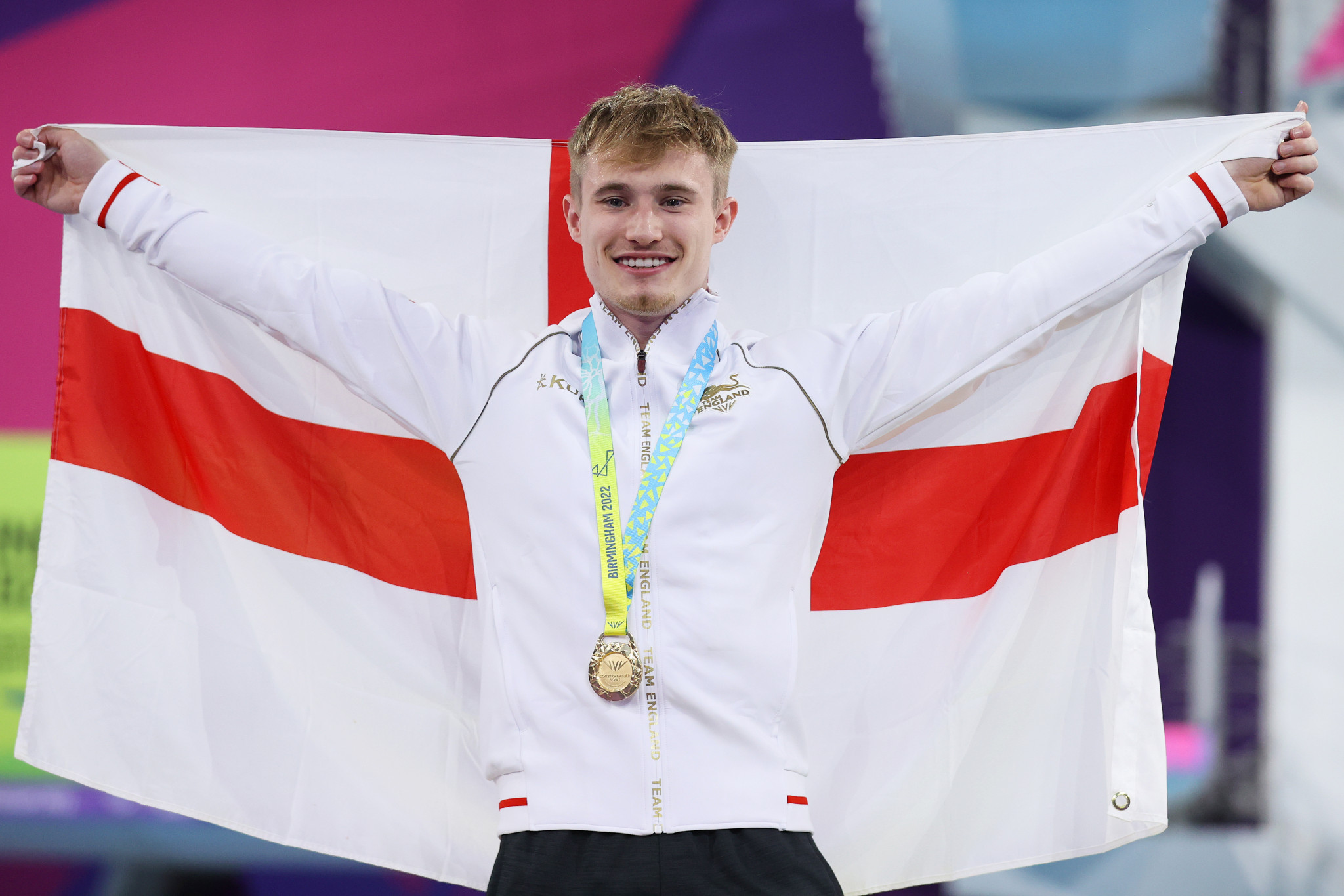 Jack Laugher won a sixth Commonwealth Games gold medal at Birmingham 2022 ©Getty Images