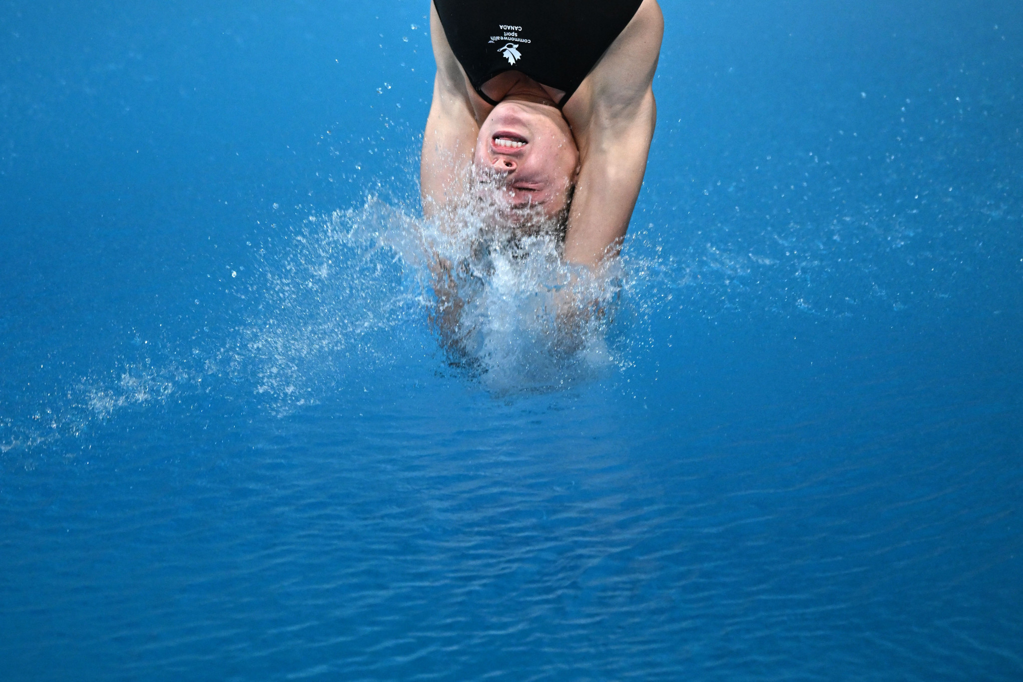 Canada's Mia Vallée won the women's 1m springboard final by more than 12 points ©Getty Images
