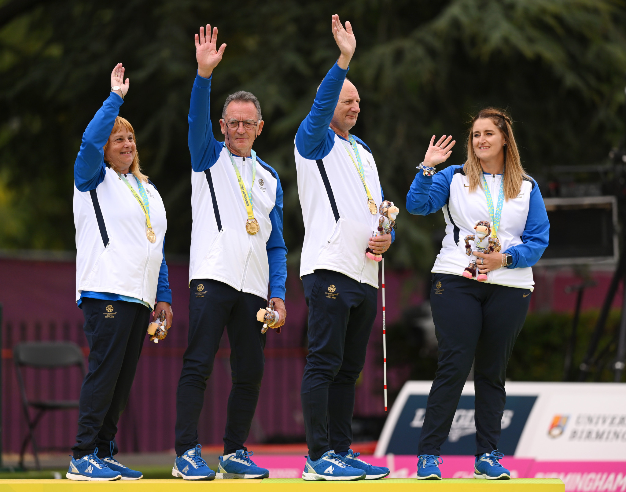 Scotland claimed a gold medal in Para lawn bowls in Leamington Spa, continuing the nation's good form on the green ©Getty Images
