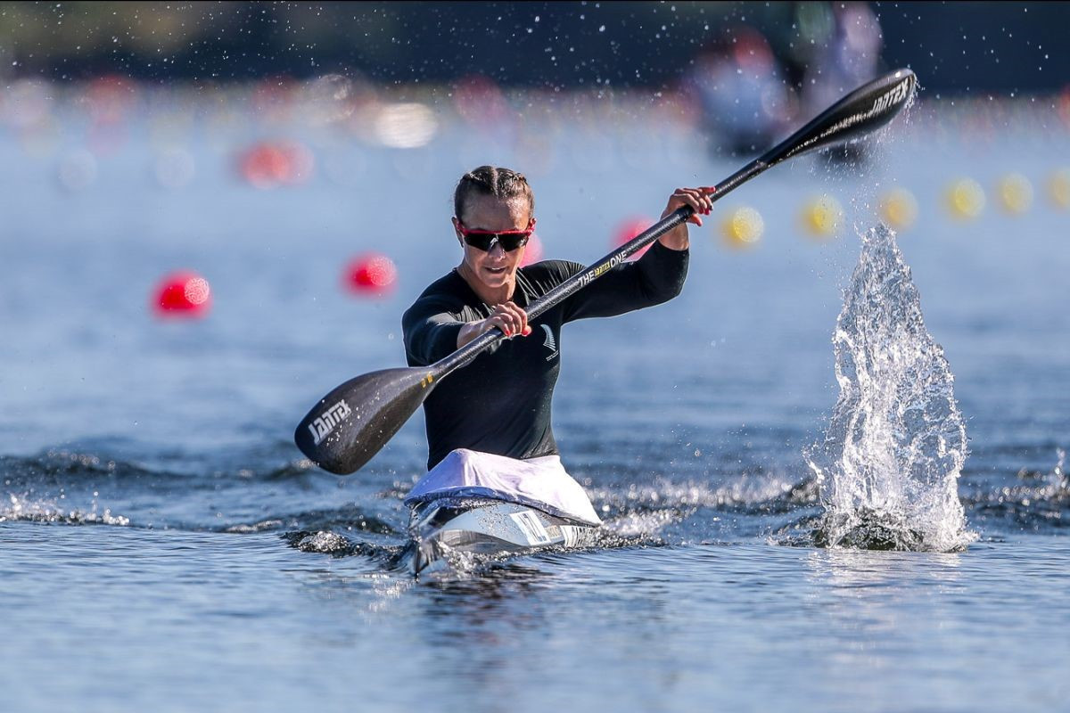 Dame Lisa Carrington of New Zealand impressed in the semi-finals of the ICF Canoe Sprint World Championships ©ICF
