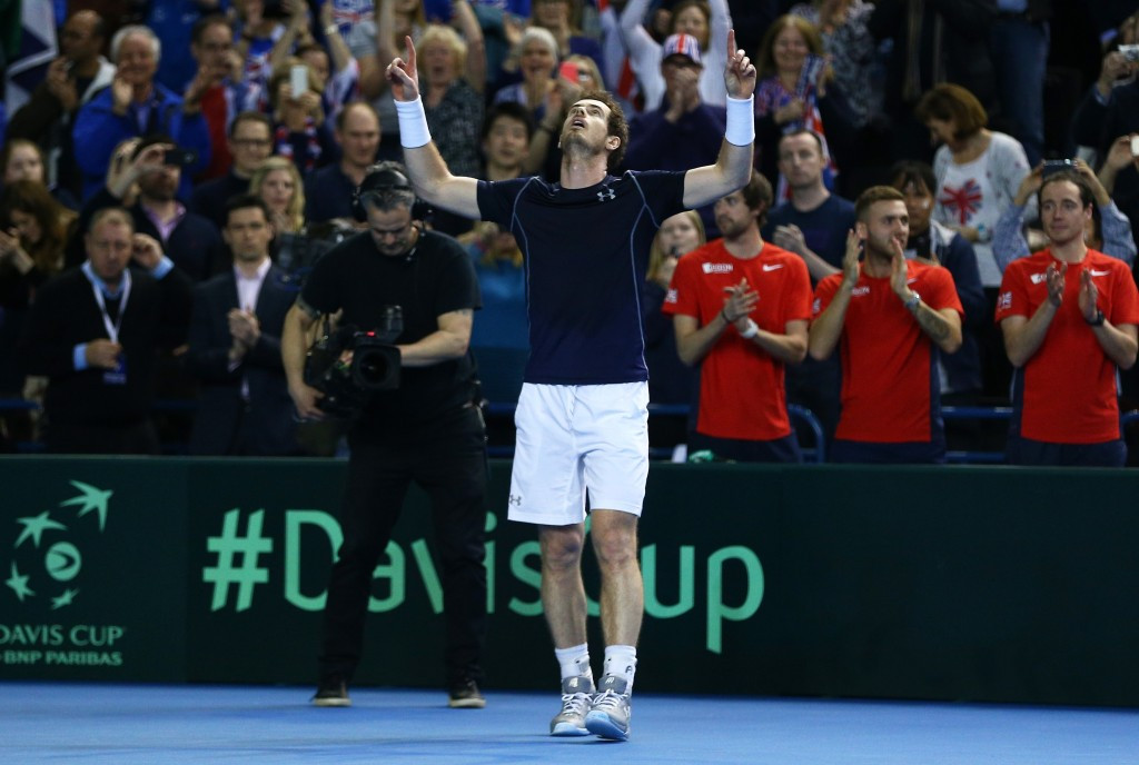 Murray fires Great Britain into Davis Cup quarter-finals with win over Nishikori