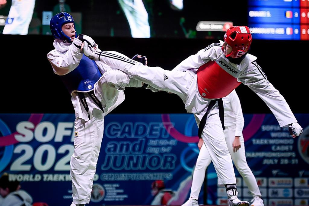 Sarah Chaari of Belgium won the women's under-63kg title in Sofia ©World Taekwondo 