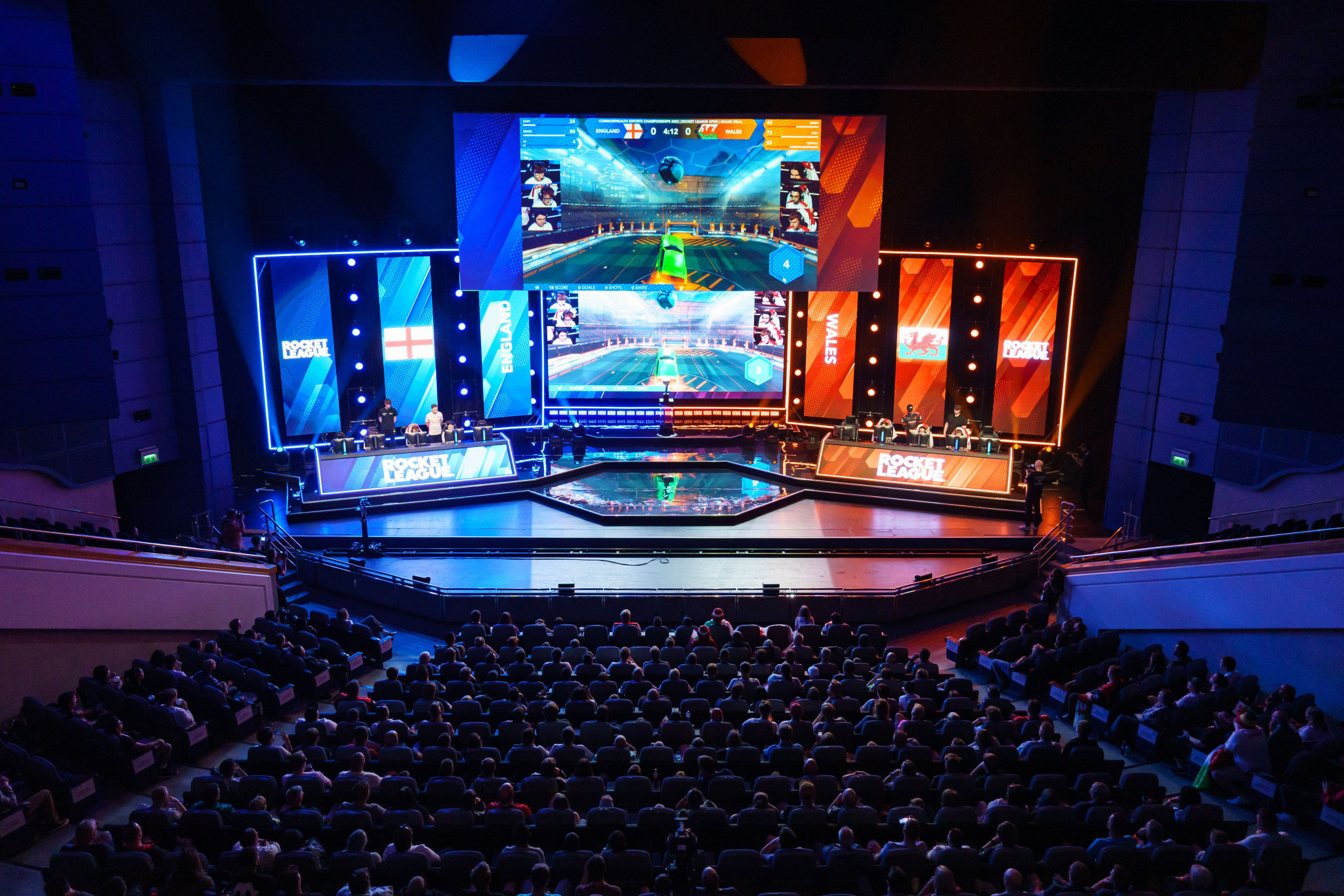 The International Convention Centre was packed for the Rocket League open grand final ©GEF