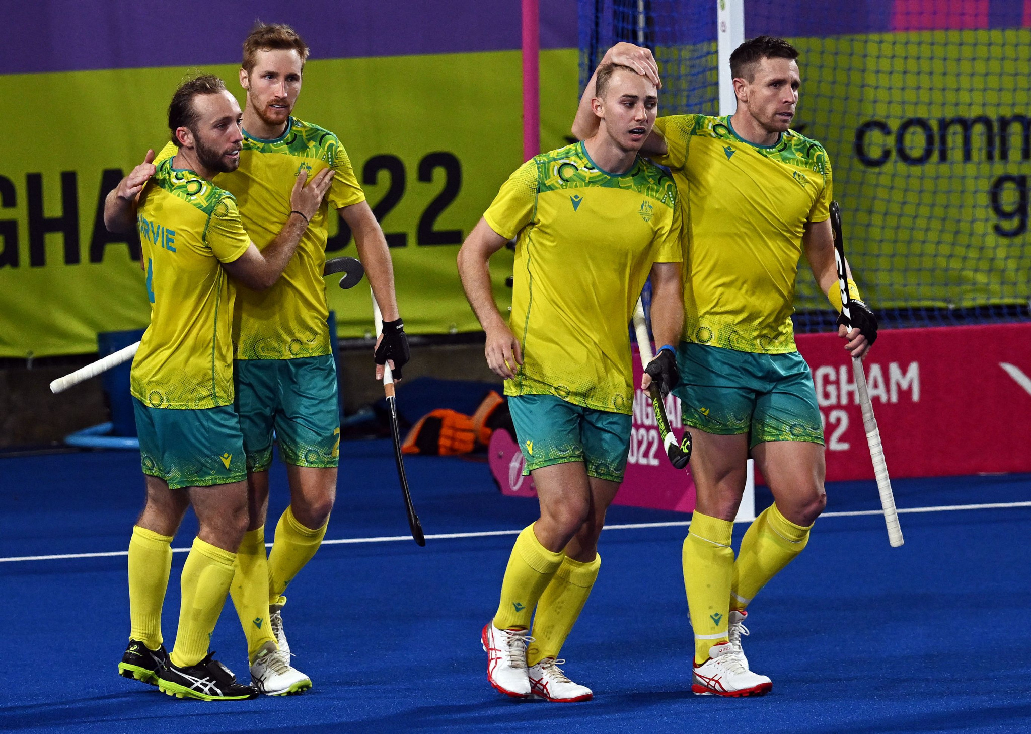 Australia came from two goals behind to beat England and reach the men's hockey final at Birmingham 2022 ©Getty Images