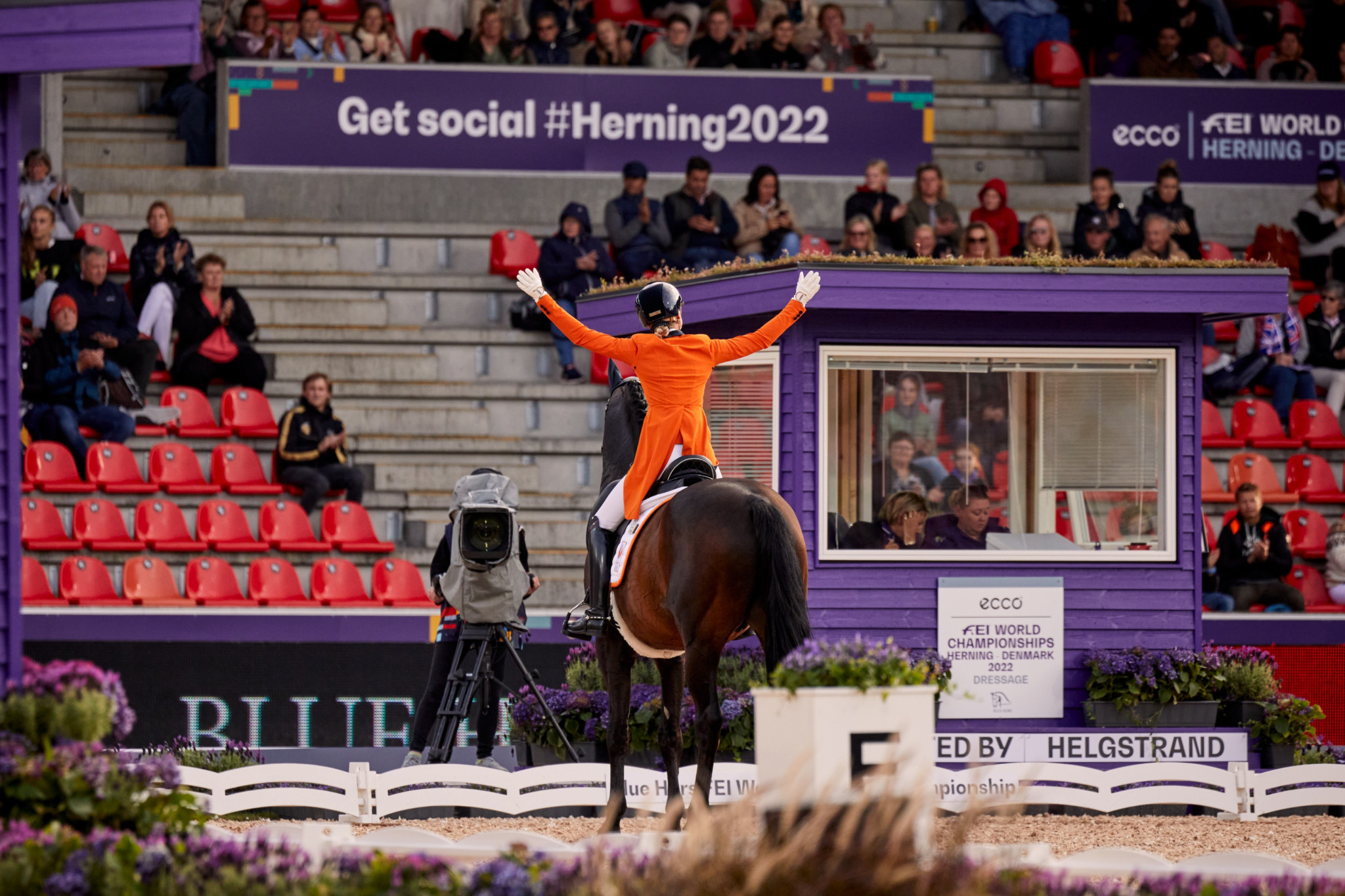 The Netherlands started strongly in dressage in Herning  ©FEI