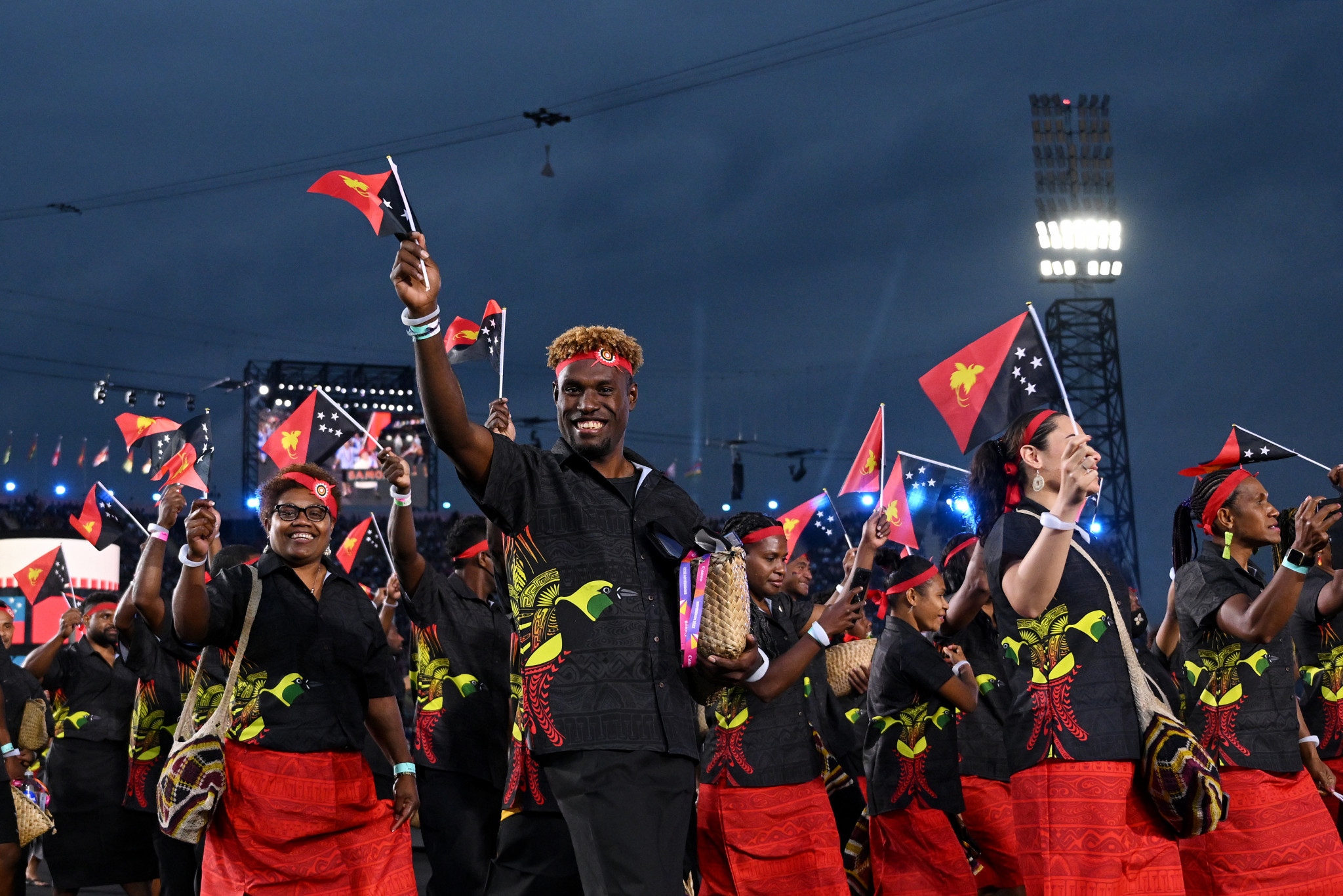 Papua New Guinea's Birmingham 2022 kit was manufactured by Jacks of PNG ©Getty Images