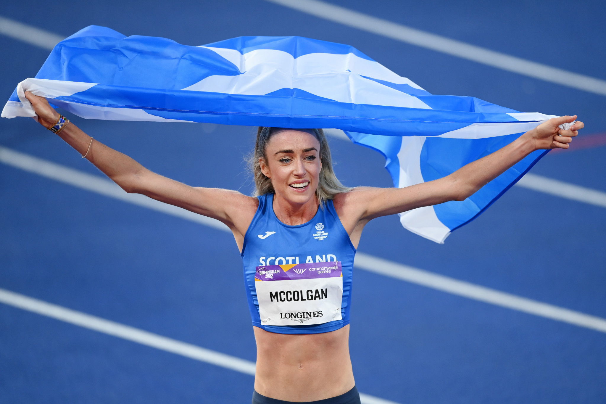 Eilish McColgan has been named Scotland's flagbearer for the Birmingham 2022 Closing Ceremony ©Getty Images