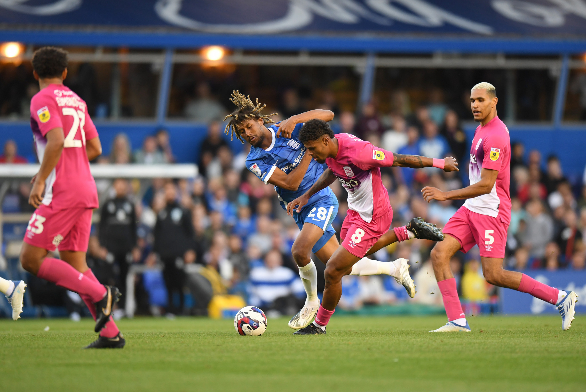 Birmingham City's home match was brought forward to Friday (August 5) due to the club being 