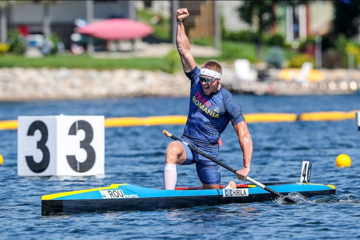 Catalin Chirila won Romania's first world title since 1986 in the men's C1 1000 ©ICF