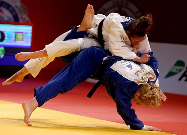 Kayla Harrison was a dominant winner at the World Judo Masters
