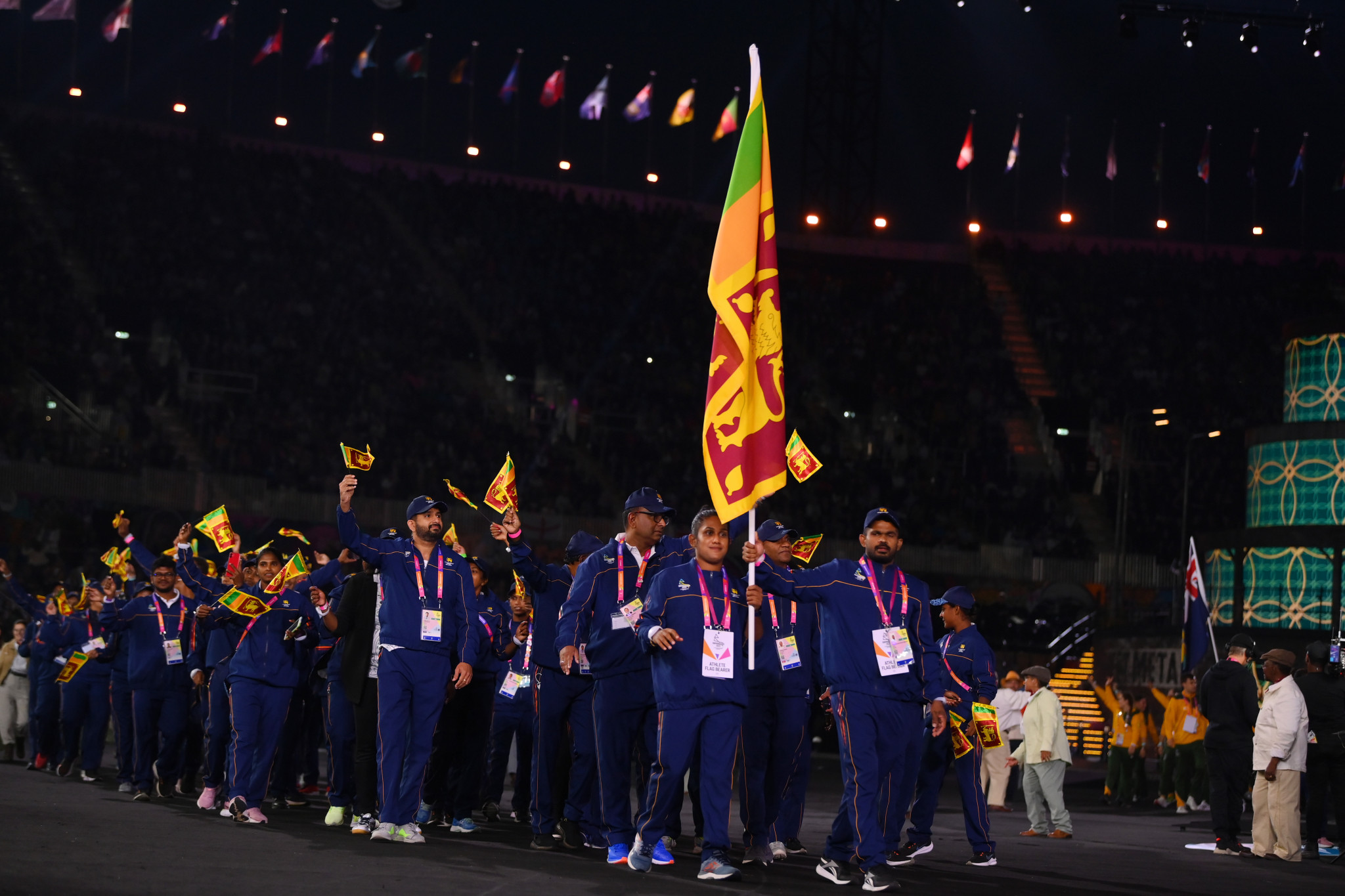 Ten members of Sri Lanka's Commonwealth Games delegation are believed to have fled ©Getty Images