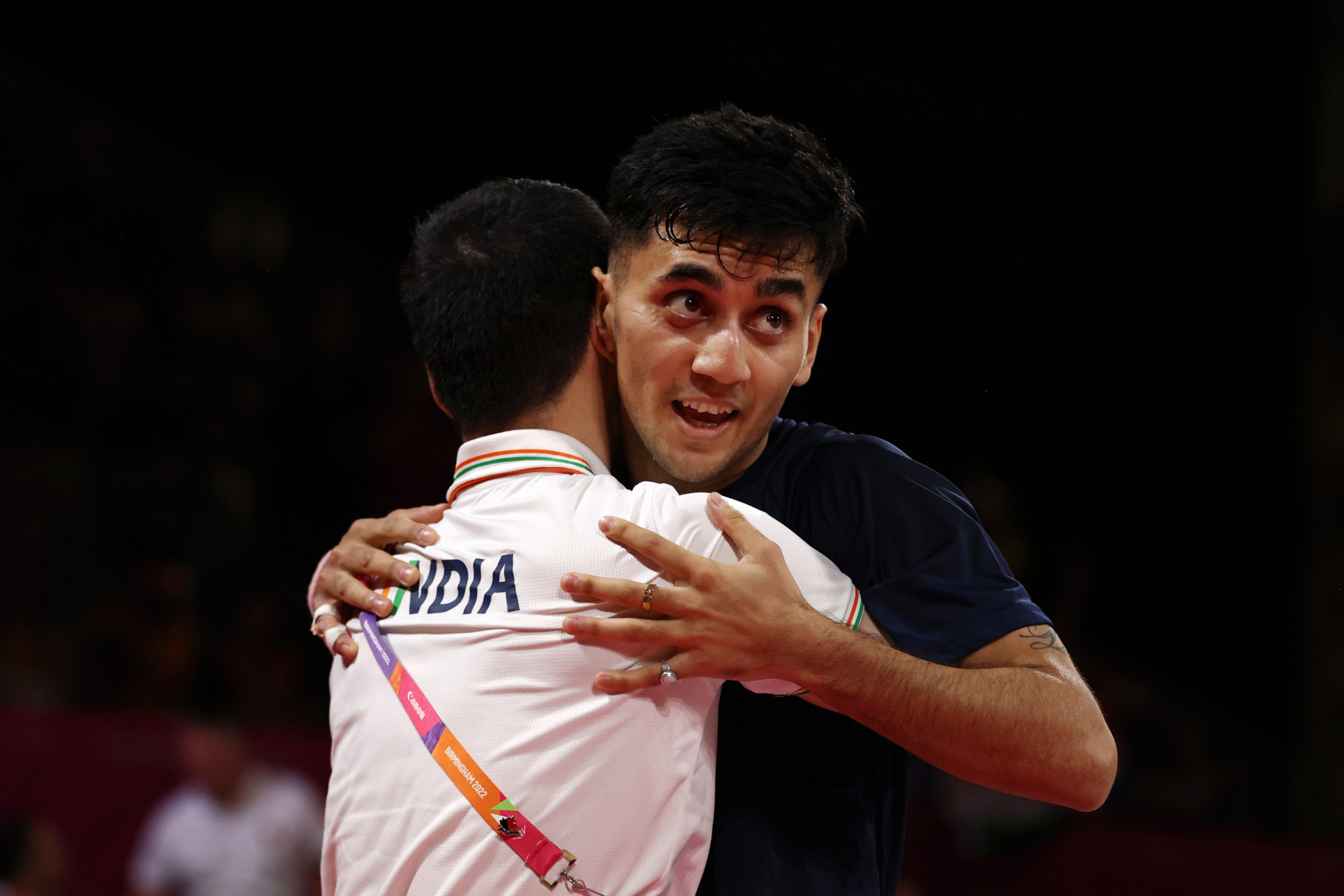 Lakshya Sen won the men's singles title, adding to his world bronze medal ©Getty Images