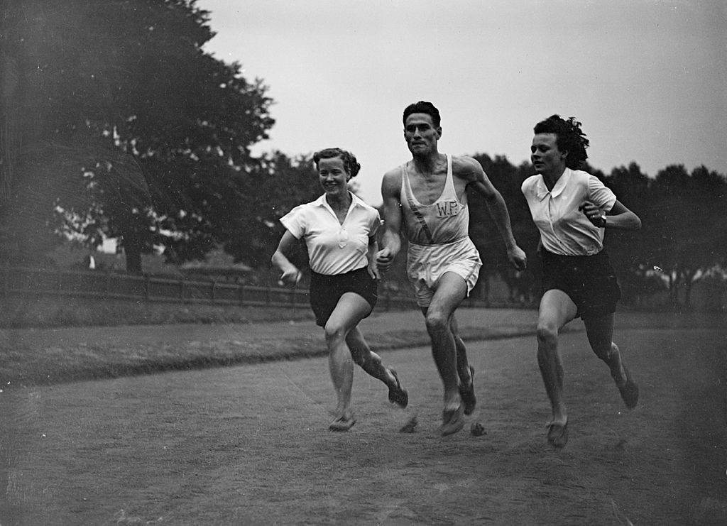 South African athletes train in Paddington for the 1934 British Empire Games in London - already given the Friendly Games monicker after being set in motion four years earlier in Hamilton ©Getty Images