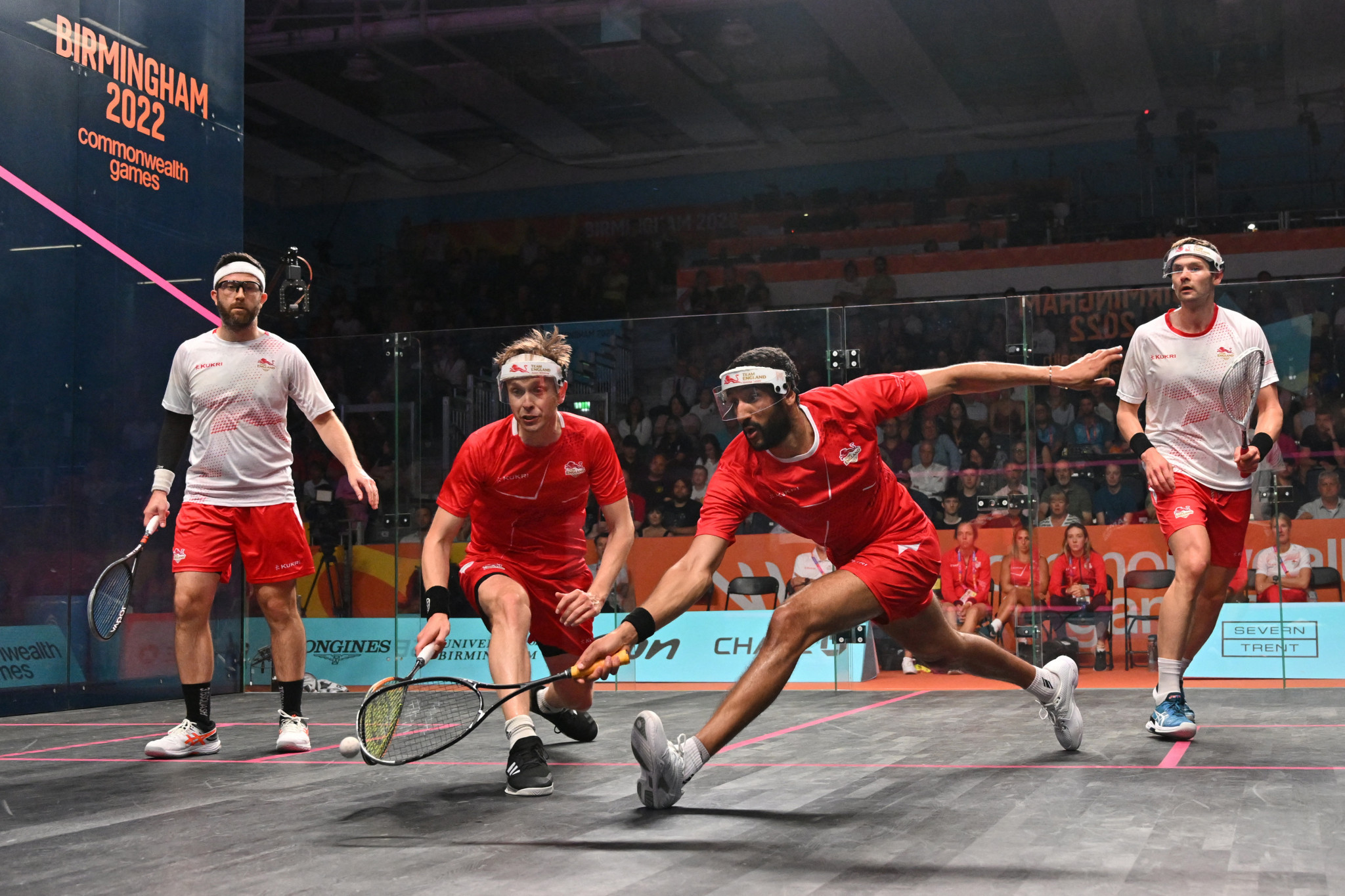 King makes squash history after all-English thriller takes place at Birmingham 2022