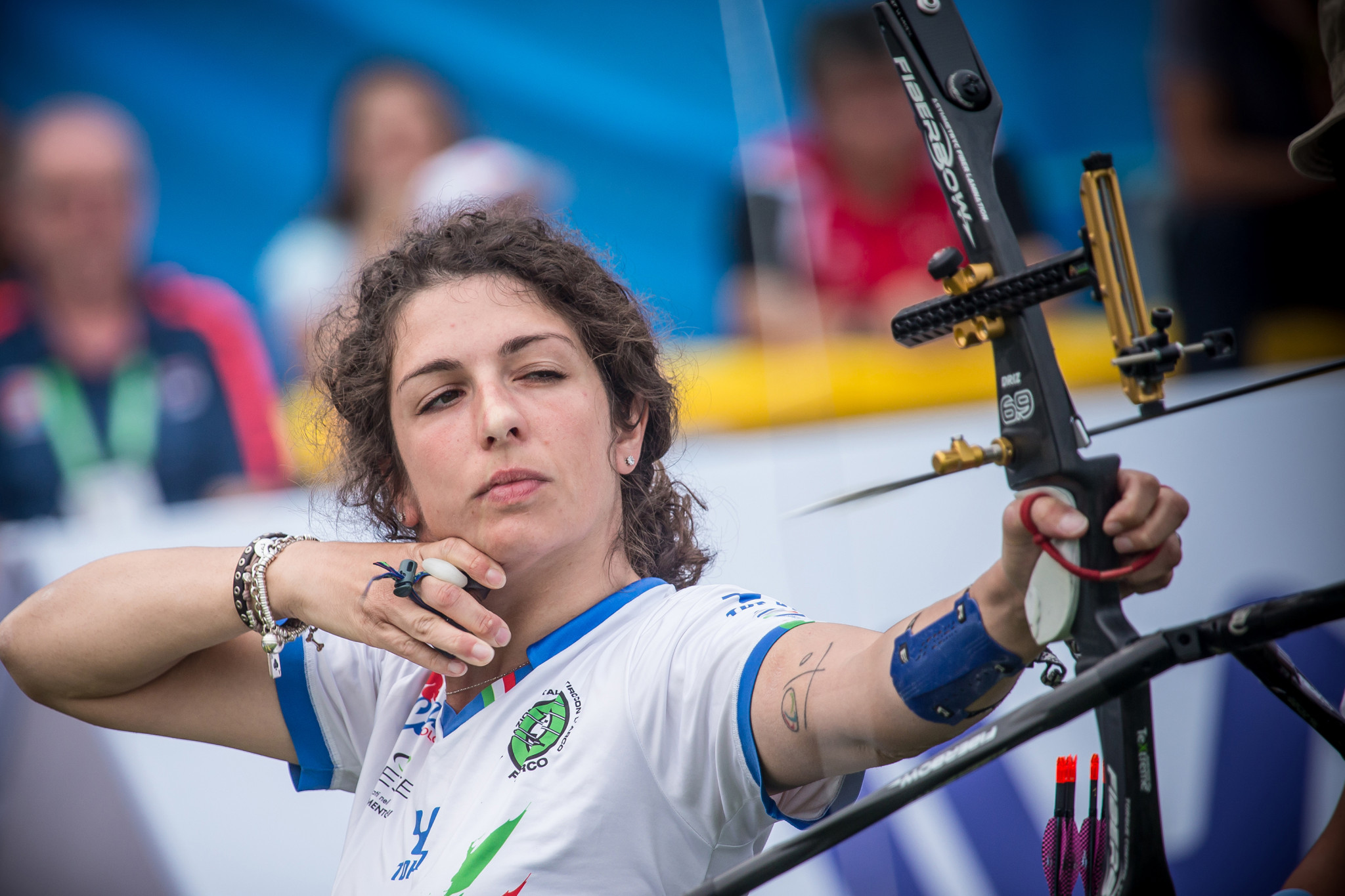 Elisabetta Mijno was one of five gold medallists for Italy ©Getty Images
