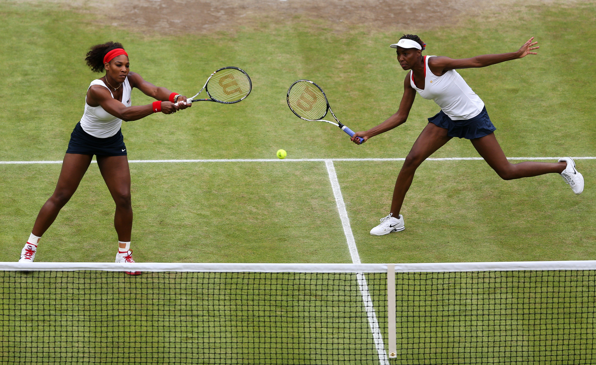 Serena Williams, left, is a four-time Olympic gold medallist ©Getty Images