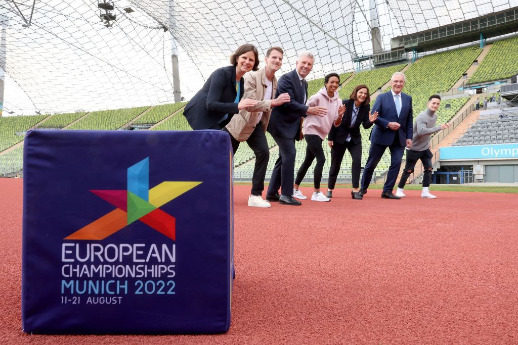 EBU members will televise more than 3,500 hours of Munich 2022 European Championships, which will run from August 11 to 21 ©Munich 2022