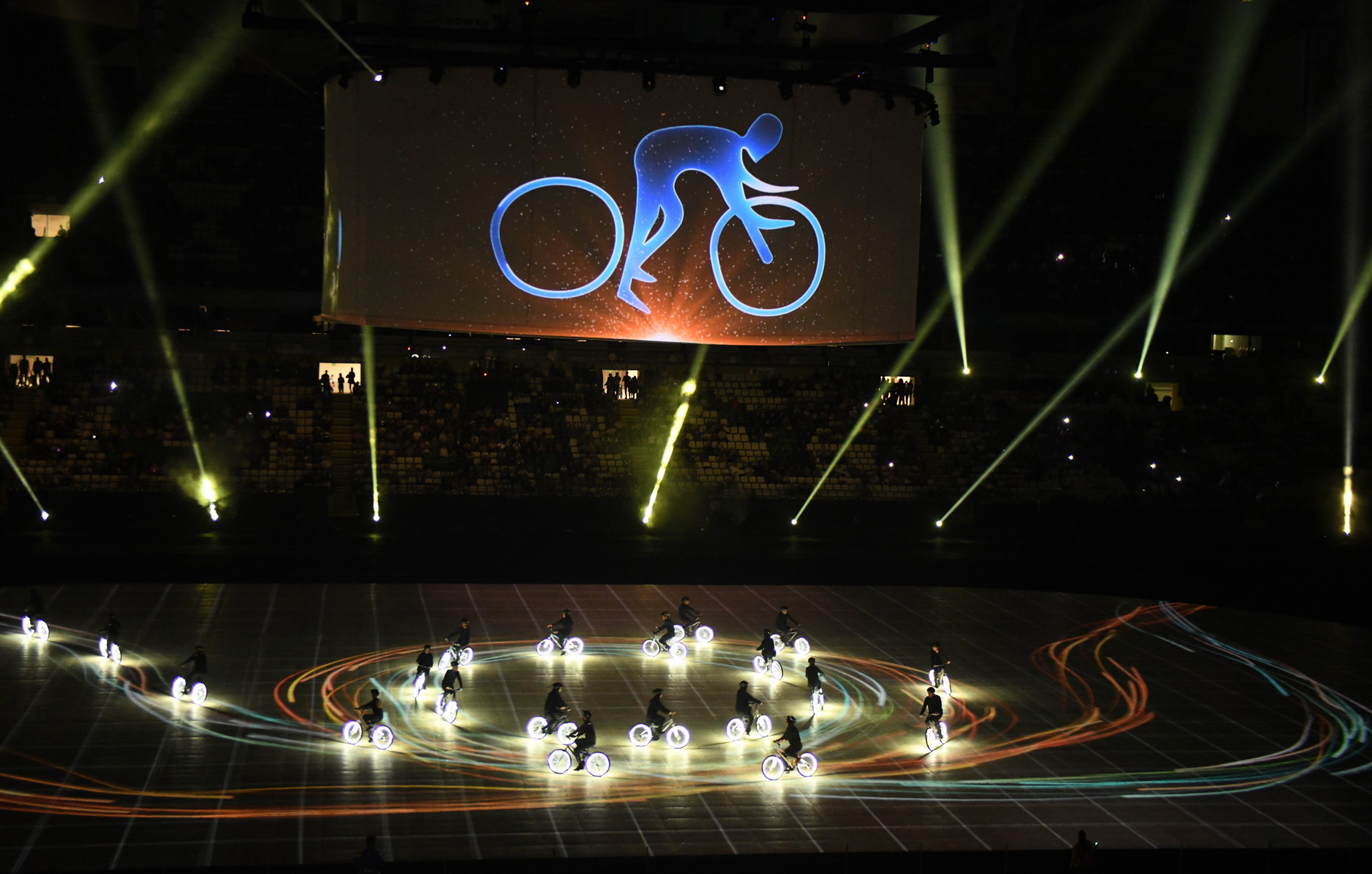 All 19 sports were displayed in sensational style during the ceremony ©Konya 2021