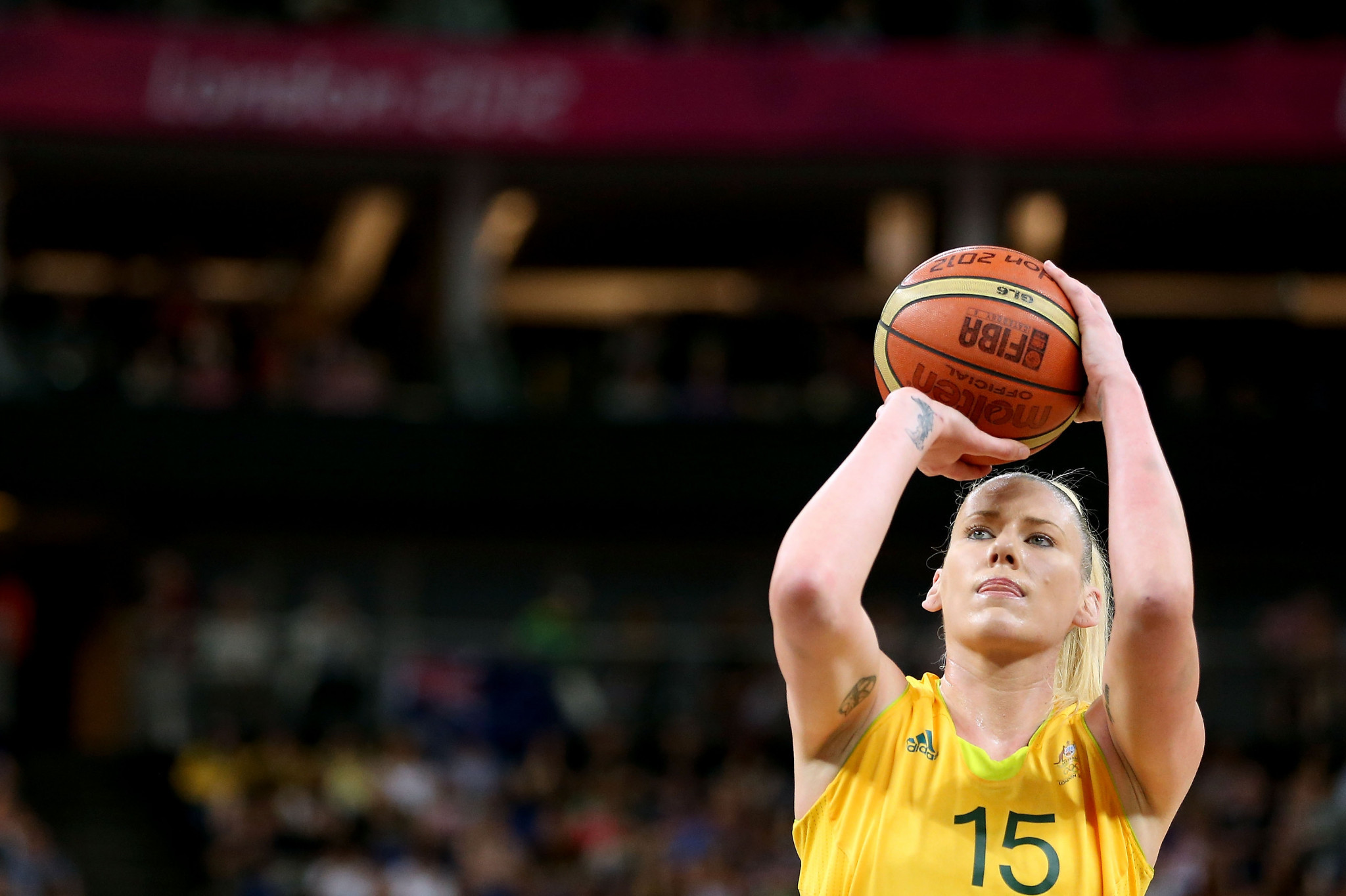 Lauren Jackson has returned to the Australian team after six years out ©Getty Images
