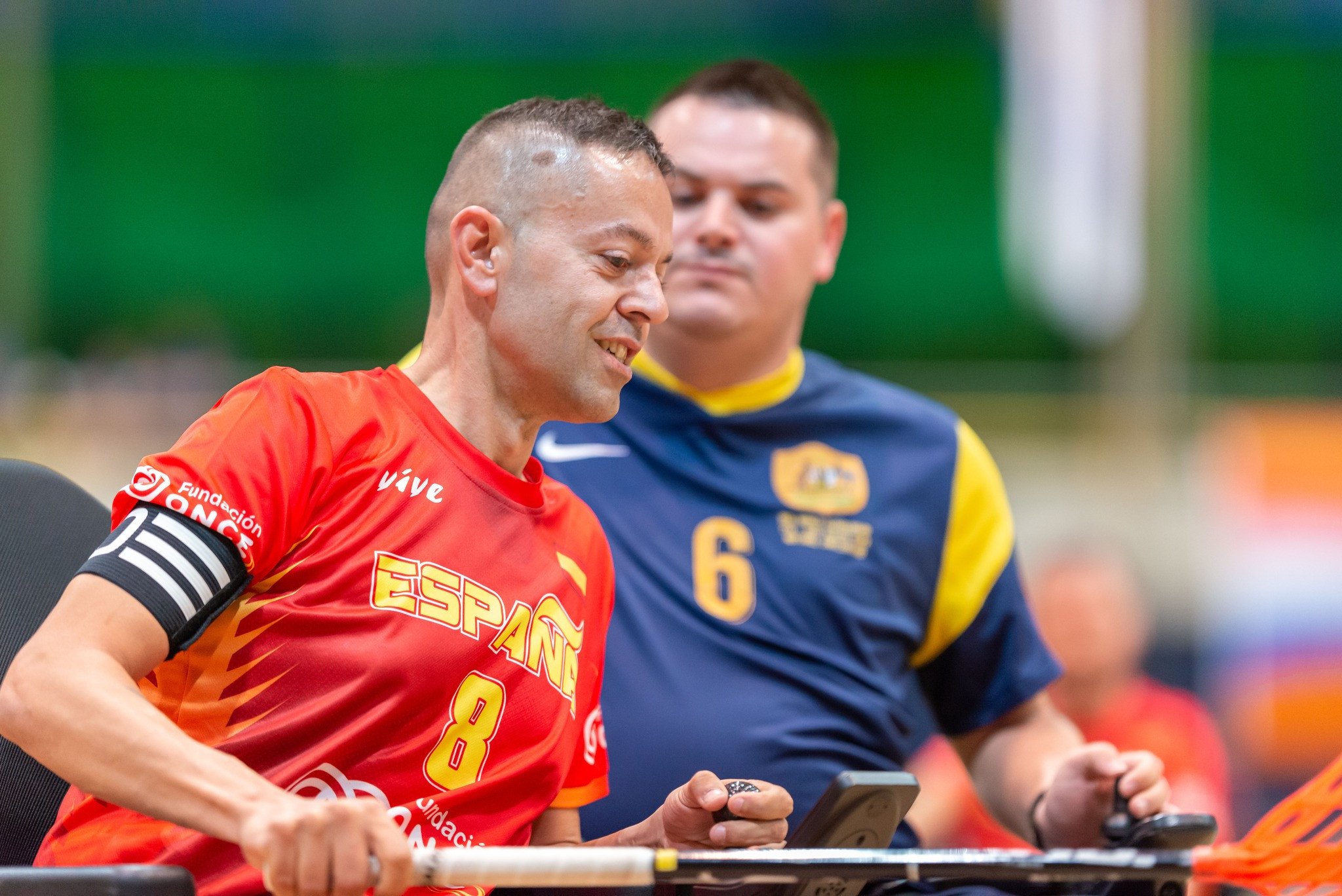 Spain started their campaign with a convincing 8-1 win over Australia ©IWAS Powerchair Hockey World Championship 2022 Sursee