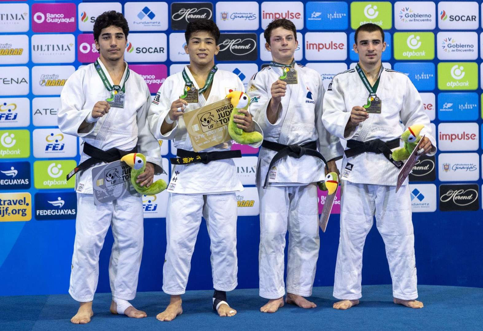 Taiki Nakamura was one of two winners for Japan on the opening day of the Junior Judo World Championships ©IJF