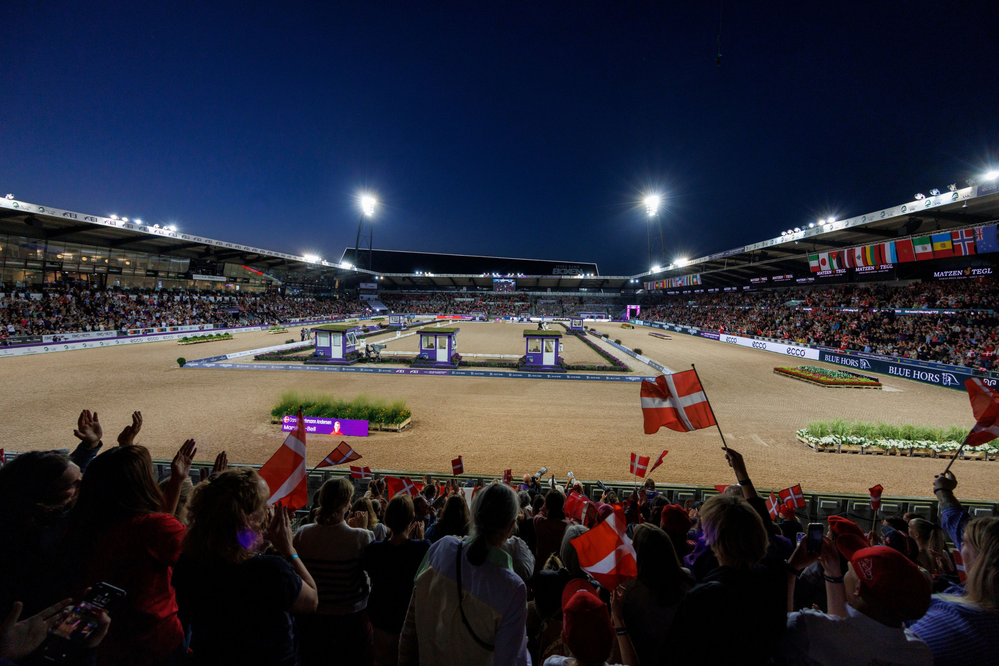 Ulf Helgstrand suggested that the reduction in costs aided Denmark's ability to host the FEI World Championships ©Herning2022/Stefan Lafrentz