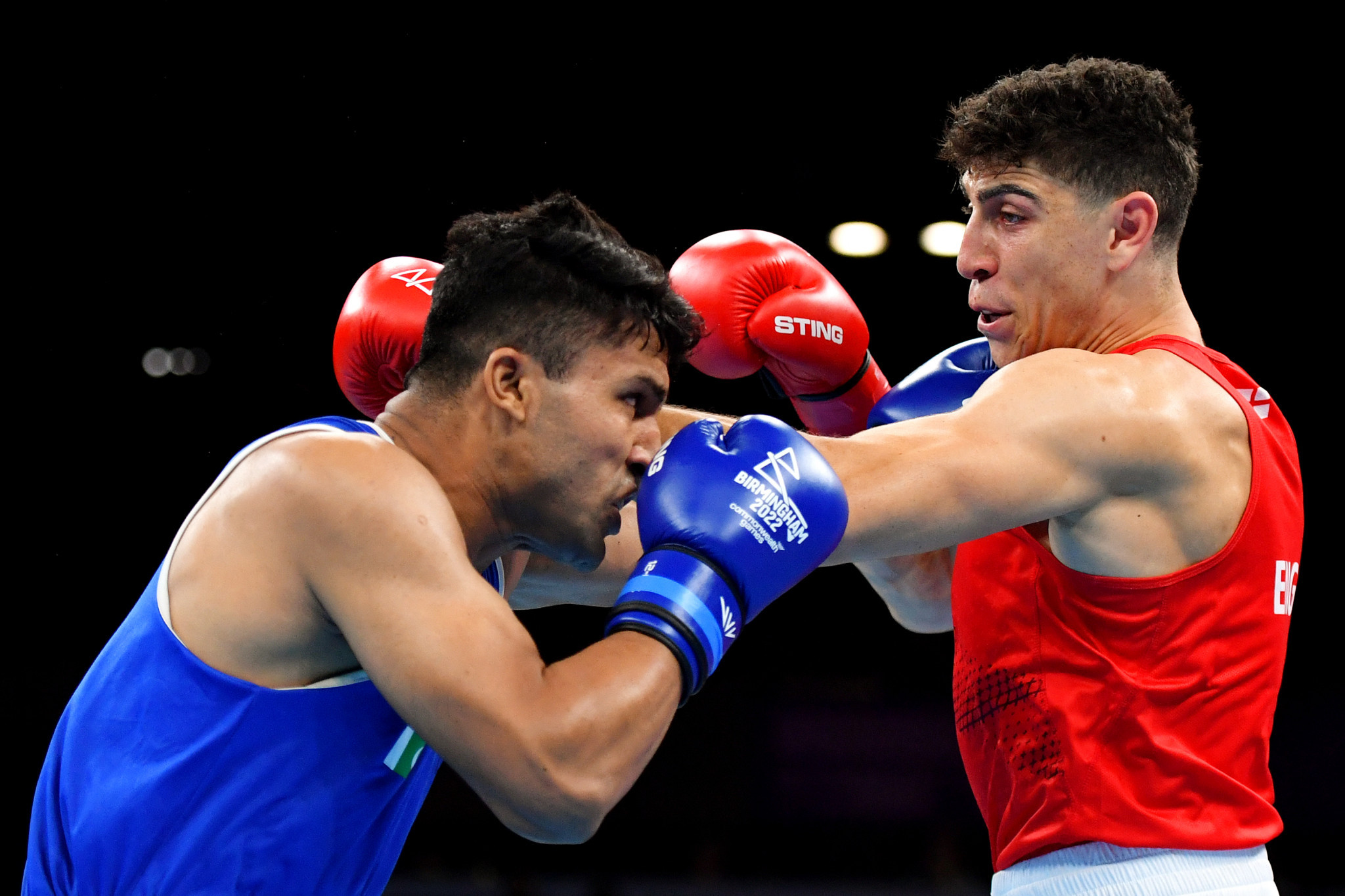 Nazeer Ullah, left, was the second of the Pakistan boxers to go missing during Birmingham 2022 ©Getty Images