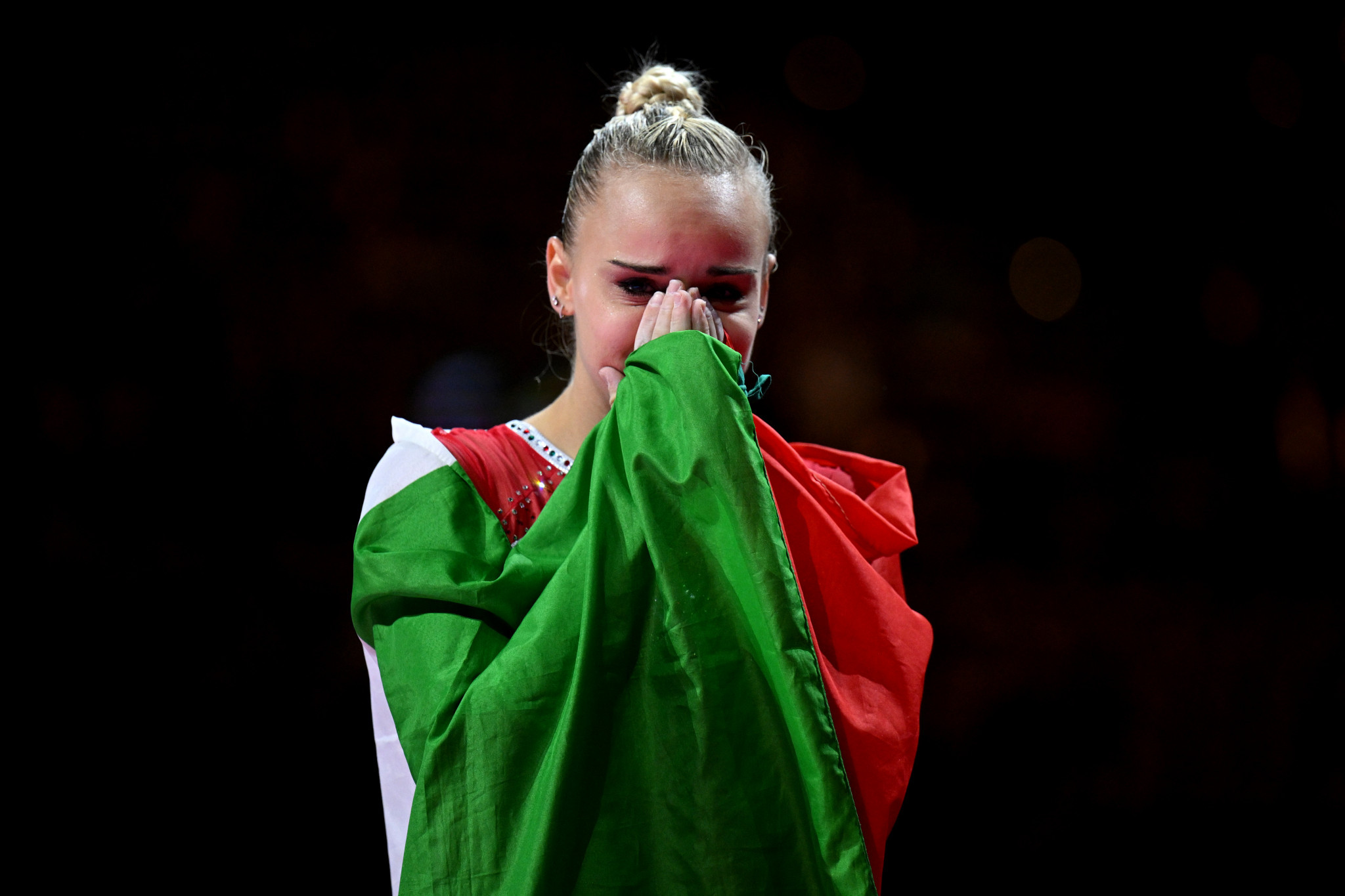 Italy’s Asia D’Amato earned the first gold medal of the Munich 2022 European Championships by winning the artistic gymnastics women’s all-around title ©Getty Images