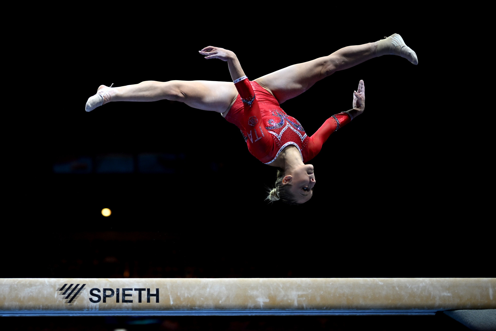 Italy's Martina Maggio won bronze in artistic gymnastics ©Getty Images