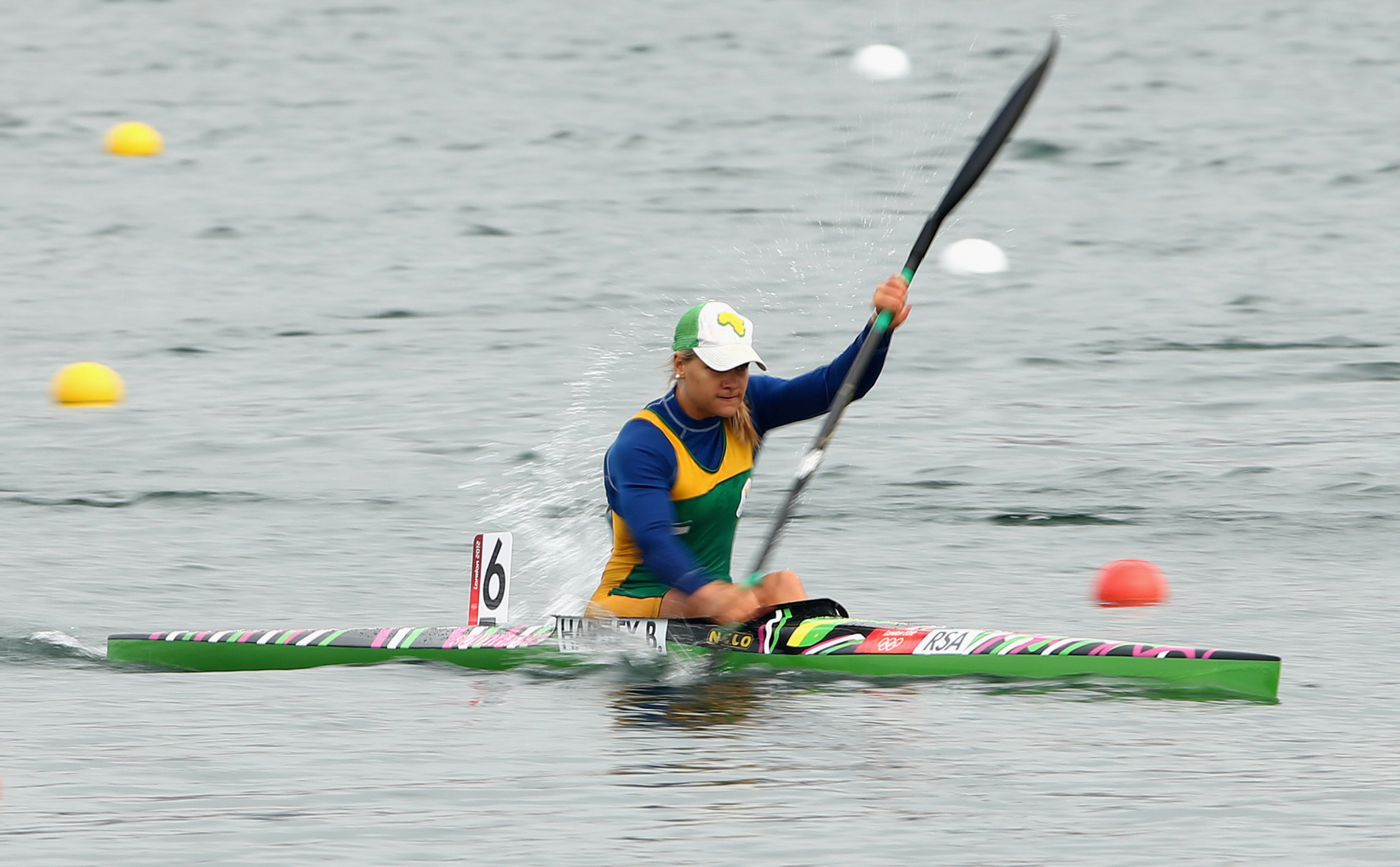 South Africa's Bridgitte Hartley was the last canoe medallist from the African continent at the Olympic Games with her bronze at London 2012 ©Getty Images