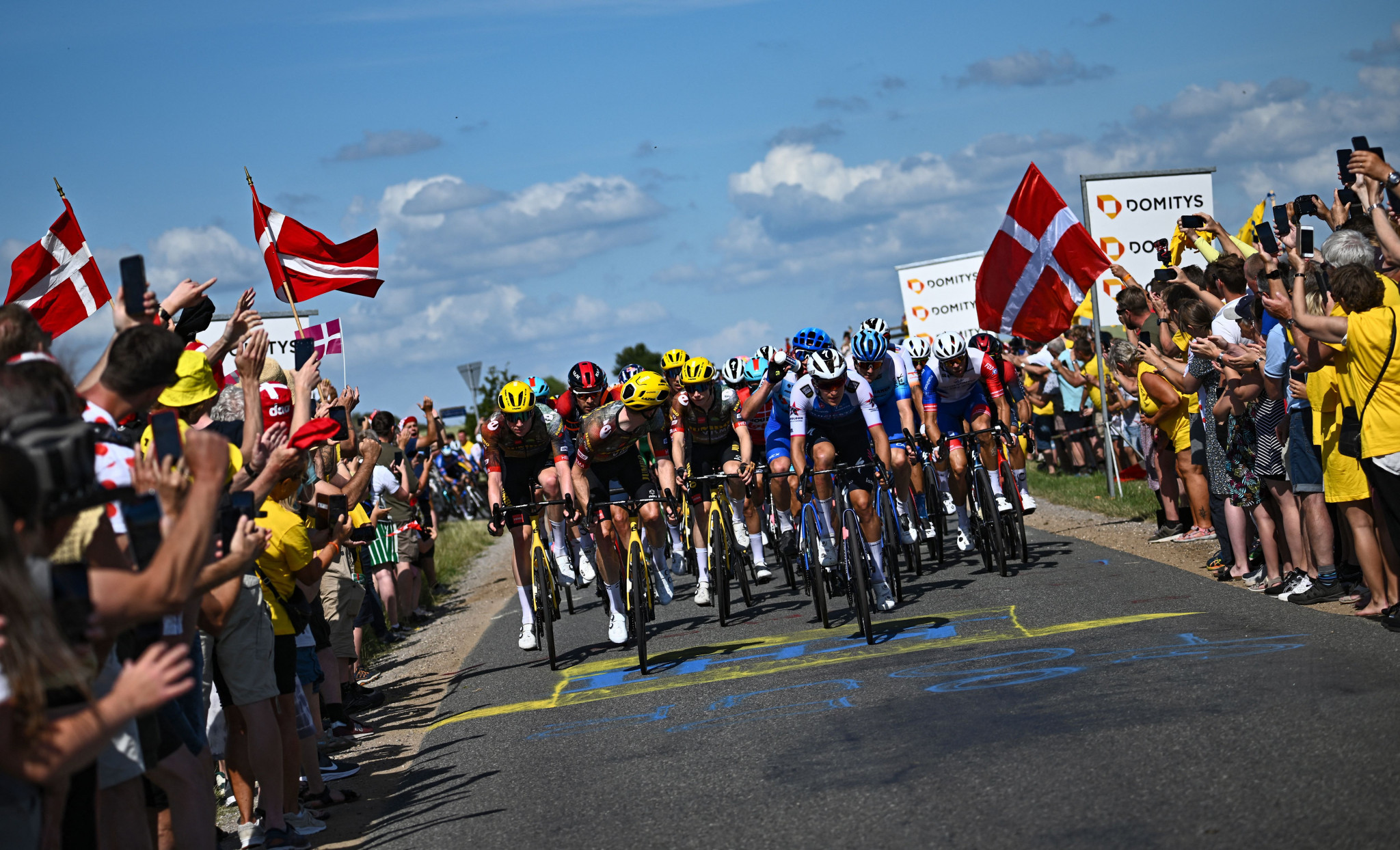 The first three stages of the 2022 Tour de France was held in Denmark ©Getty Images