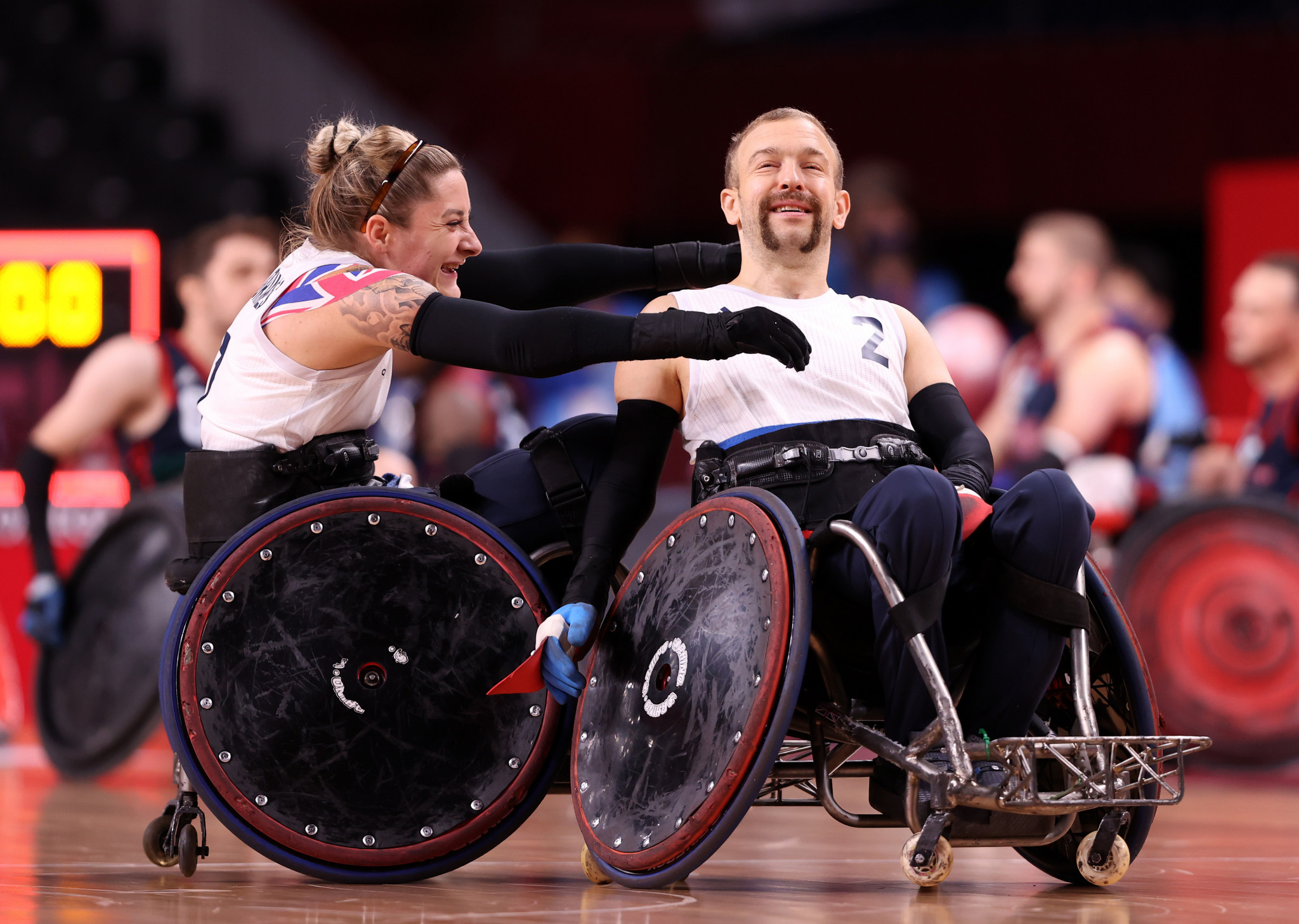Britain won its first Paralympic gold in wheelchair rugby at Tokyo 2020 ©Getty Images