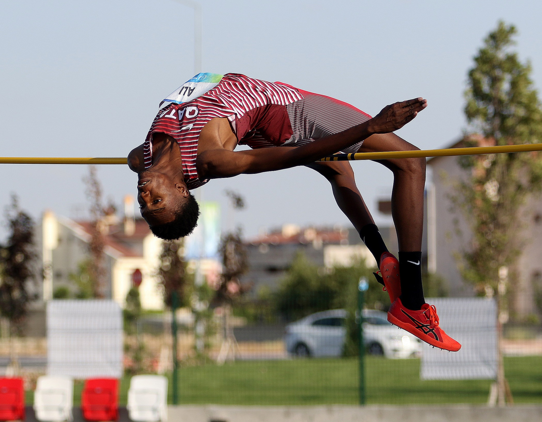 Qatari high jumper Ali Hamdi leaps to Islamic Solidarity Games gold ©Konya 2021