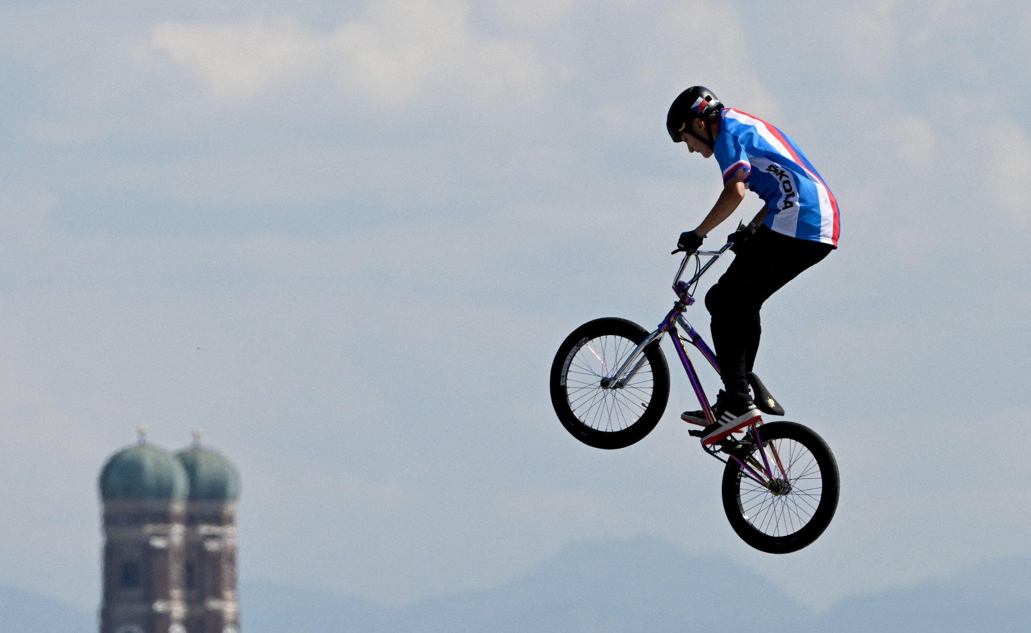The 16-year-old Iveta Miculycova of the Czech Republic top-scored with 80 points to win gold in the women's park BMX freestyle ©Getty Images 