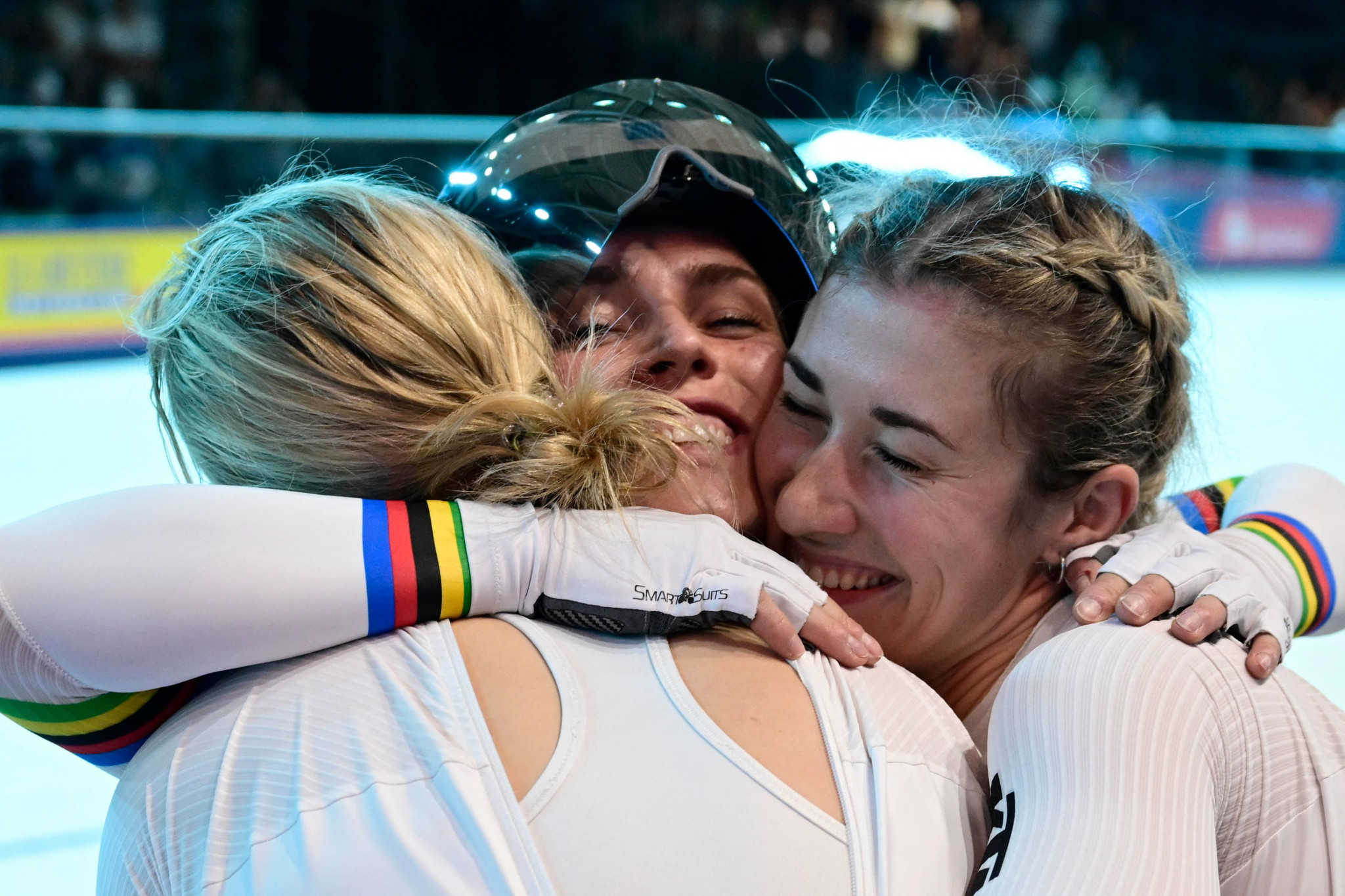 Germany's women took the European team sprint title for the first time ©Getty Images
