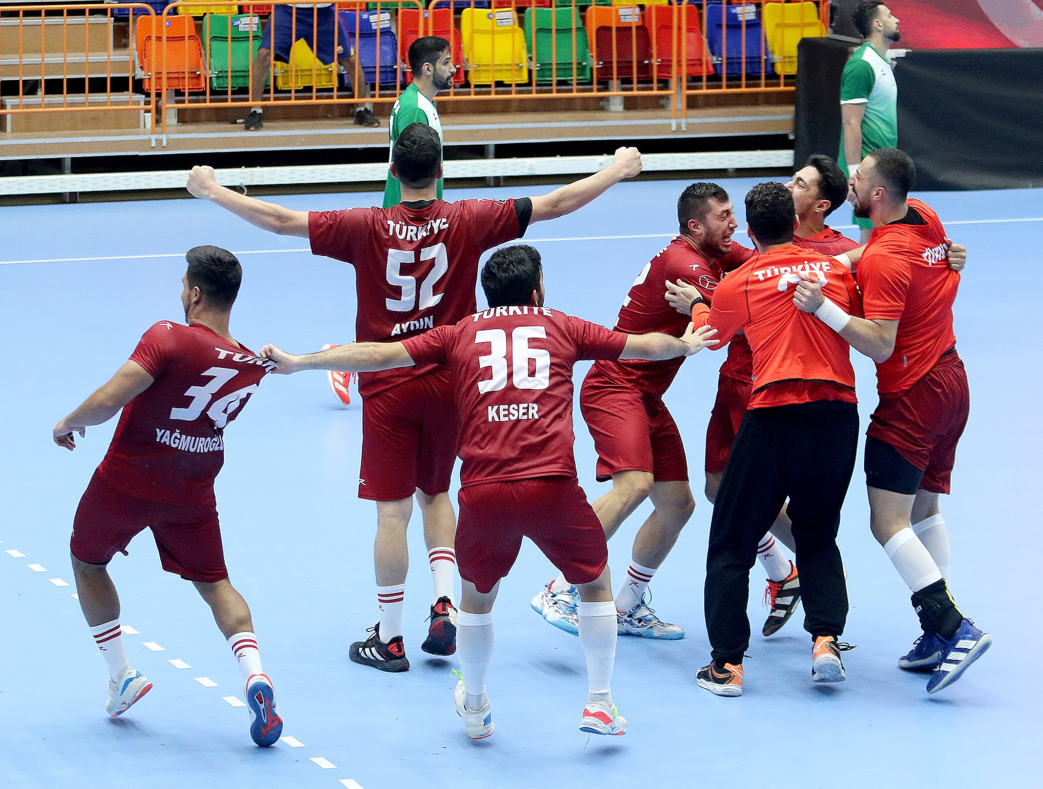 Turkey edged Saudi Arabia 26-25 to secure 
a place in the men's handball final ©Konya 2021