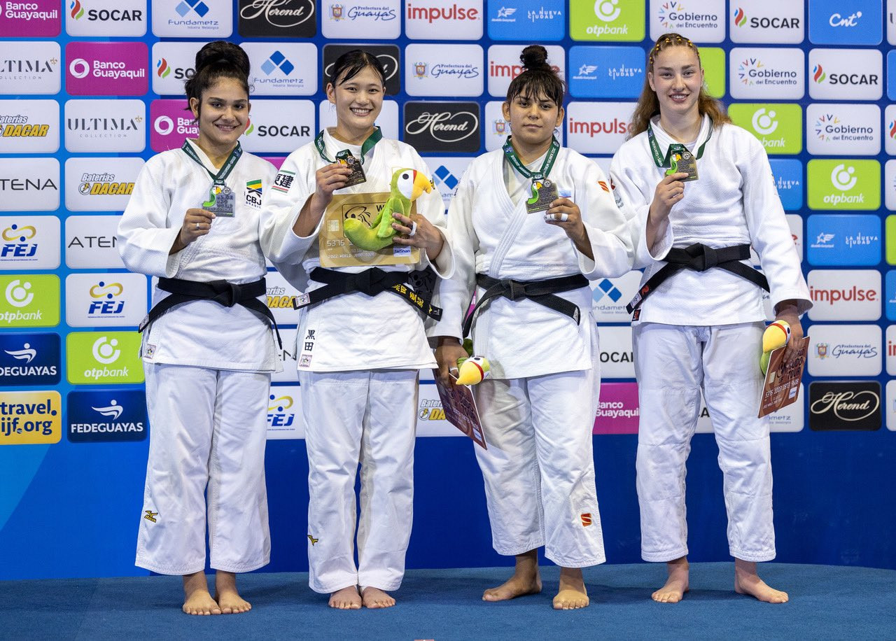 Three more Japanese gold medals at World Junior Judo Championships