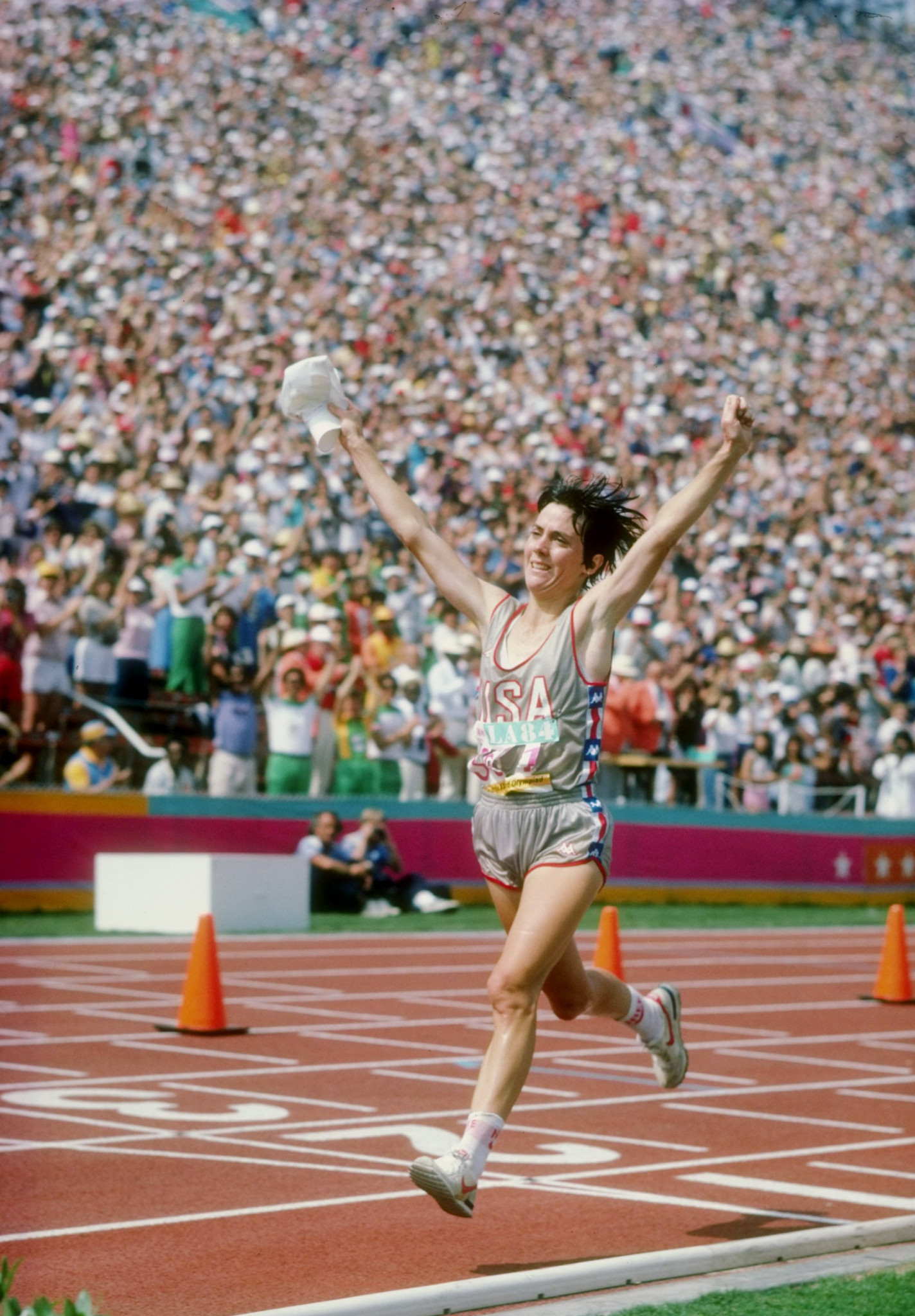In 1984, Joan Benoit of the United States was the first woman to win Olympic marathon gold  ©Getty Images