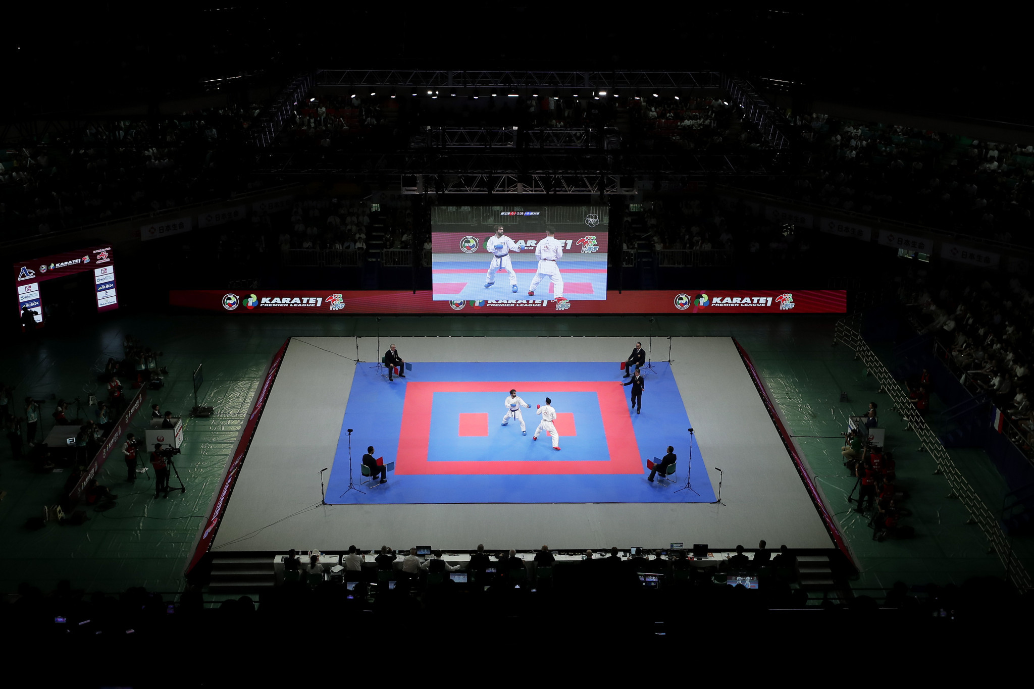 Only four Karate 1-Premier League events were held in 2022 ©Getty Images