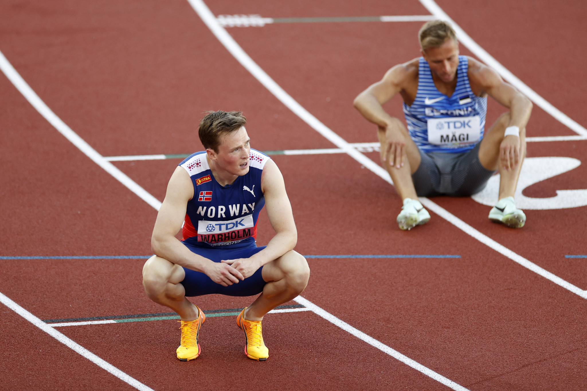 Norway’s world, Olympic and European 400m hurdles champion Karsten Warholm will be hoping for a full recovery in Munich ©Getty Images