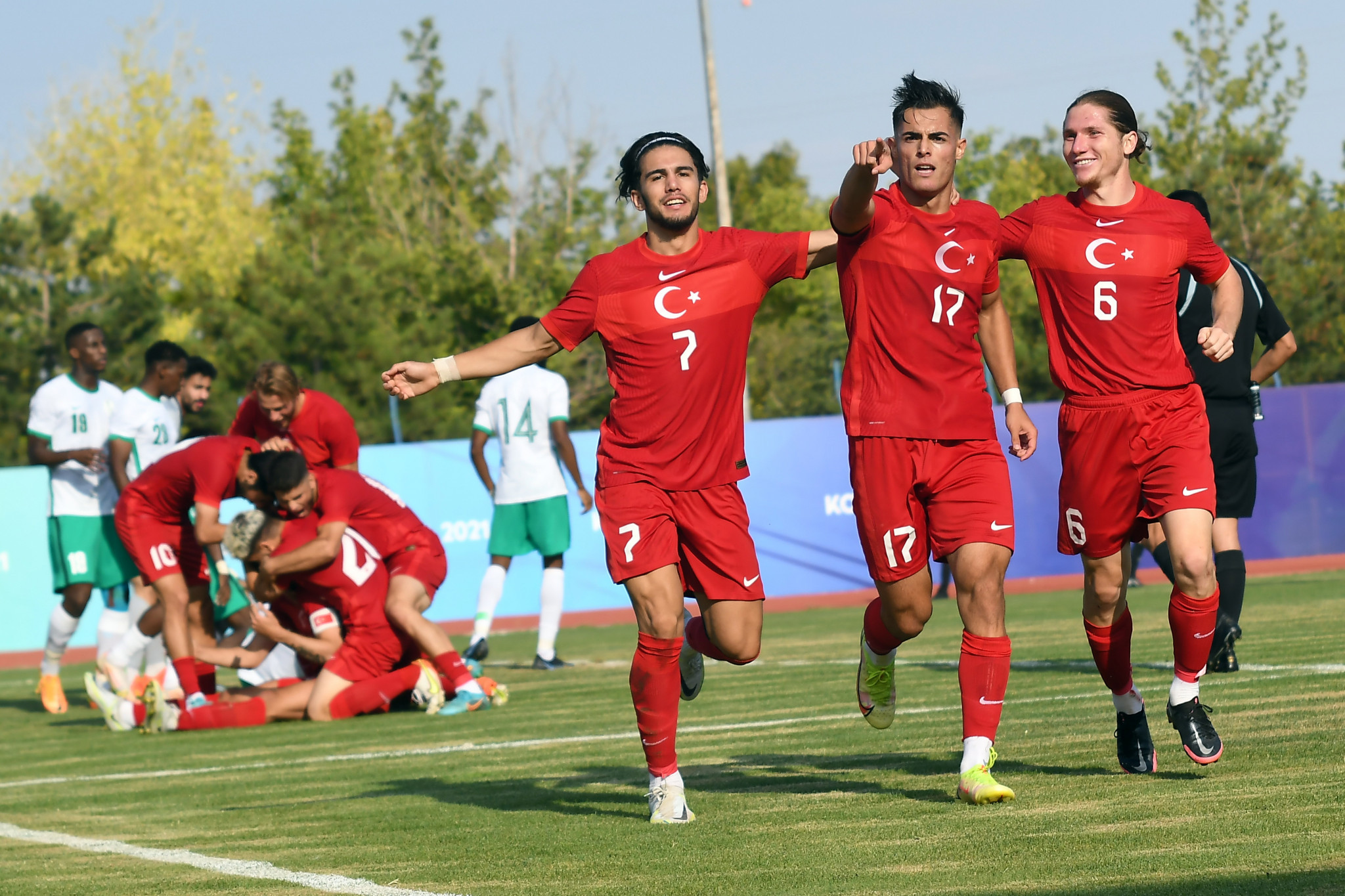Metehan Altunbaş scored the only goal of the game as Turkey overcame Saudi Arabia 1-0 in the football final ©Konya 2021