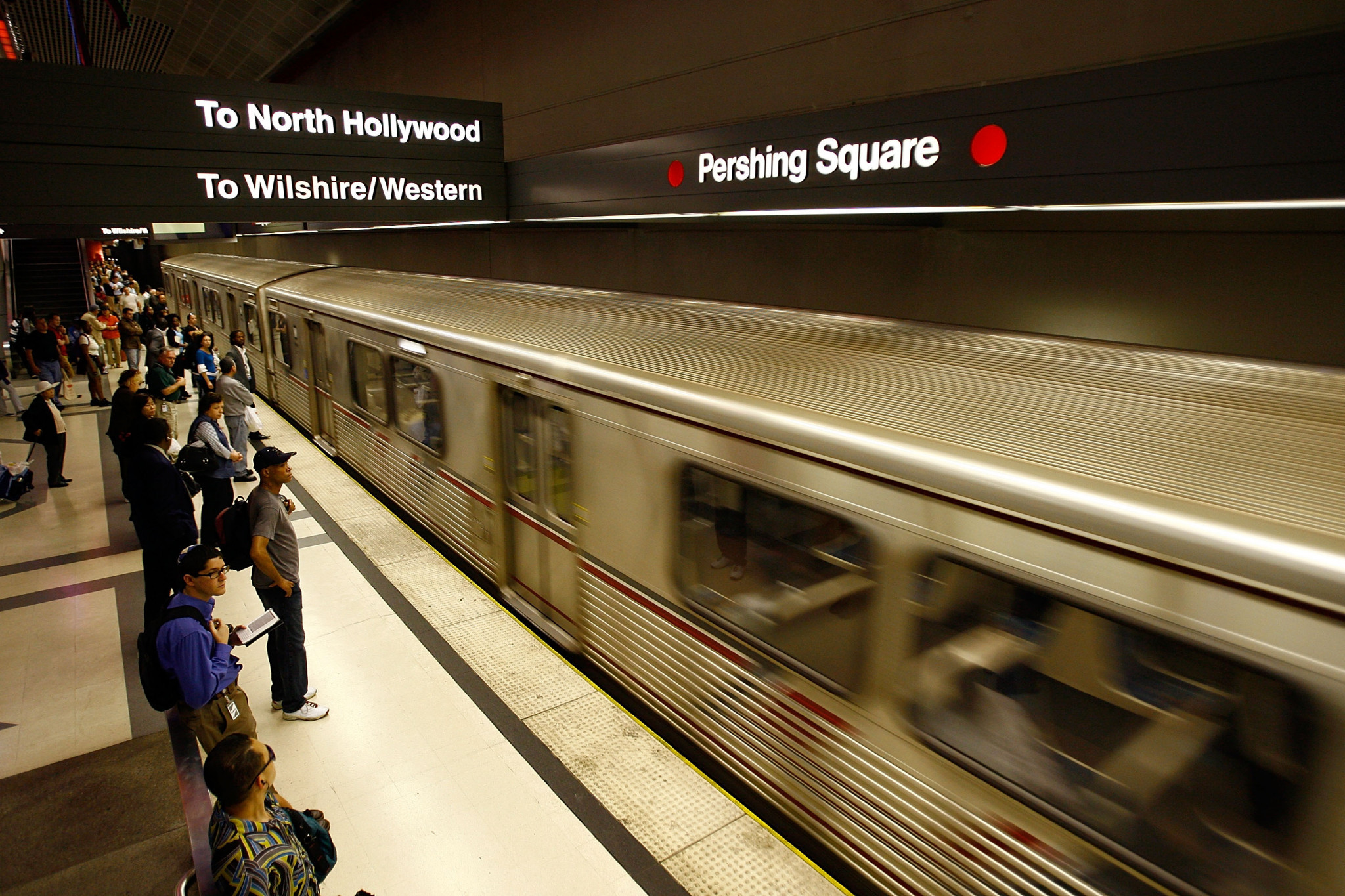 The Los Angeles metro system will play a vital part in Olympic transport in 2028 ©Getty Images