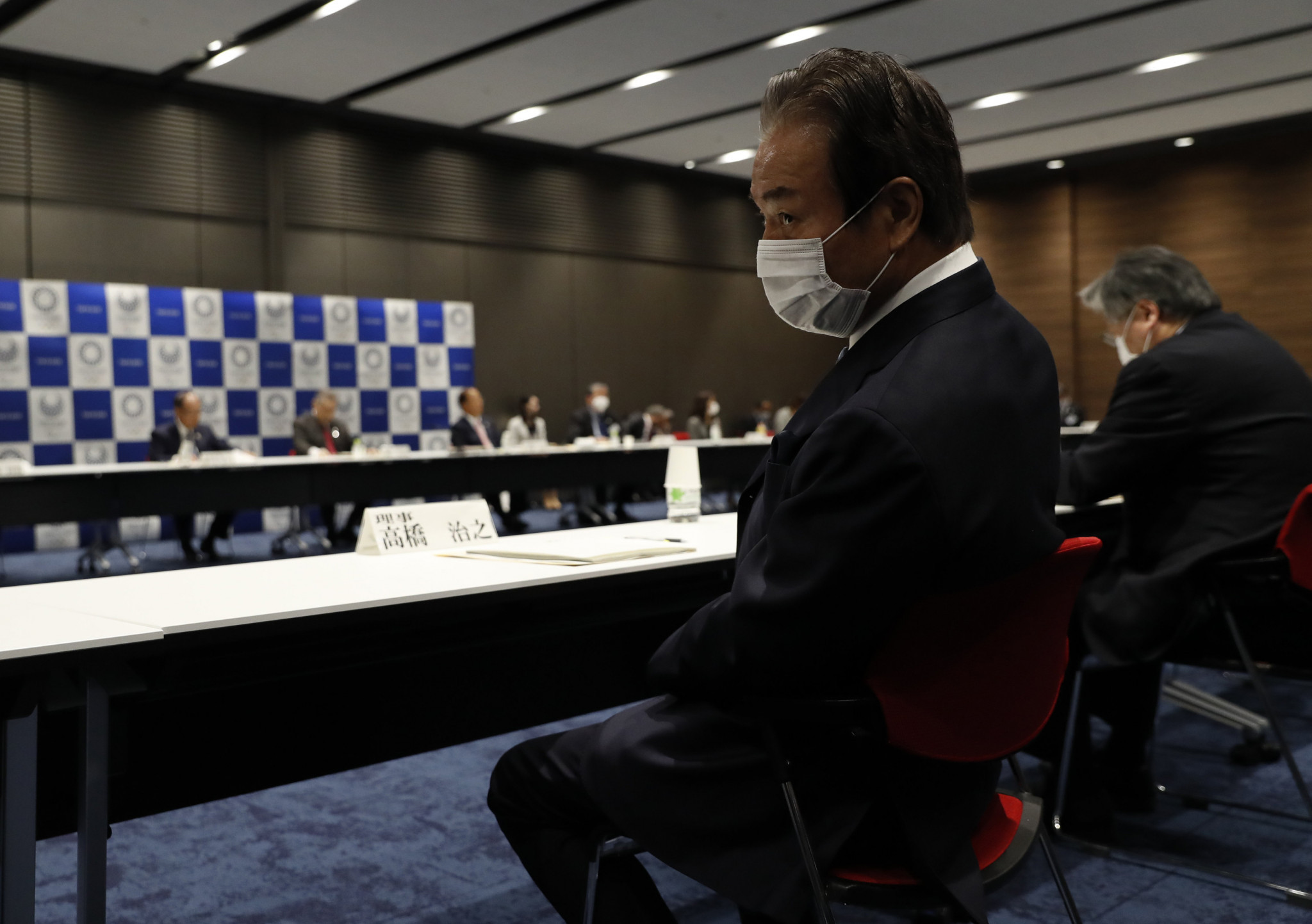 Haruyuki Takahashi is embroiled in a bribery scandal related to the Tokyo 2020 Olympics ©Getty Images