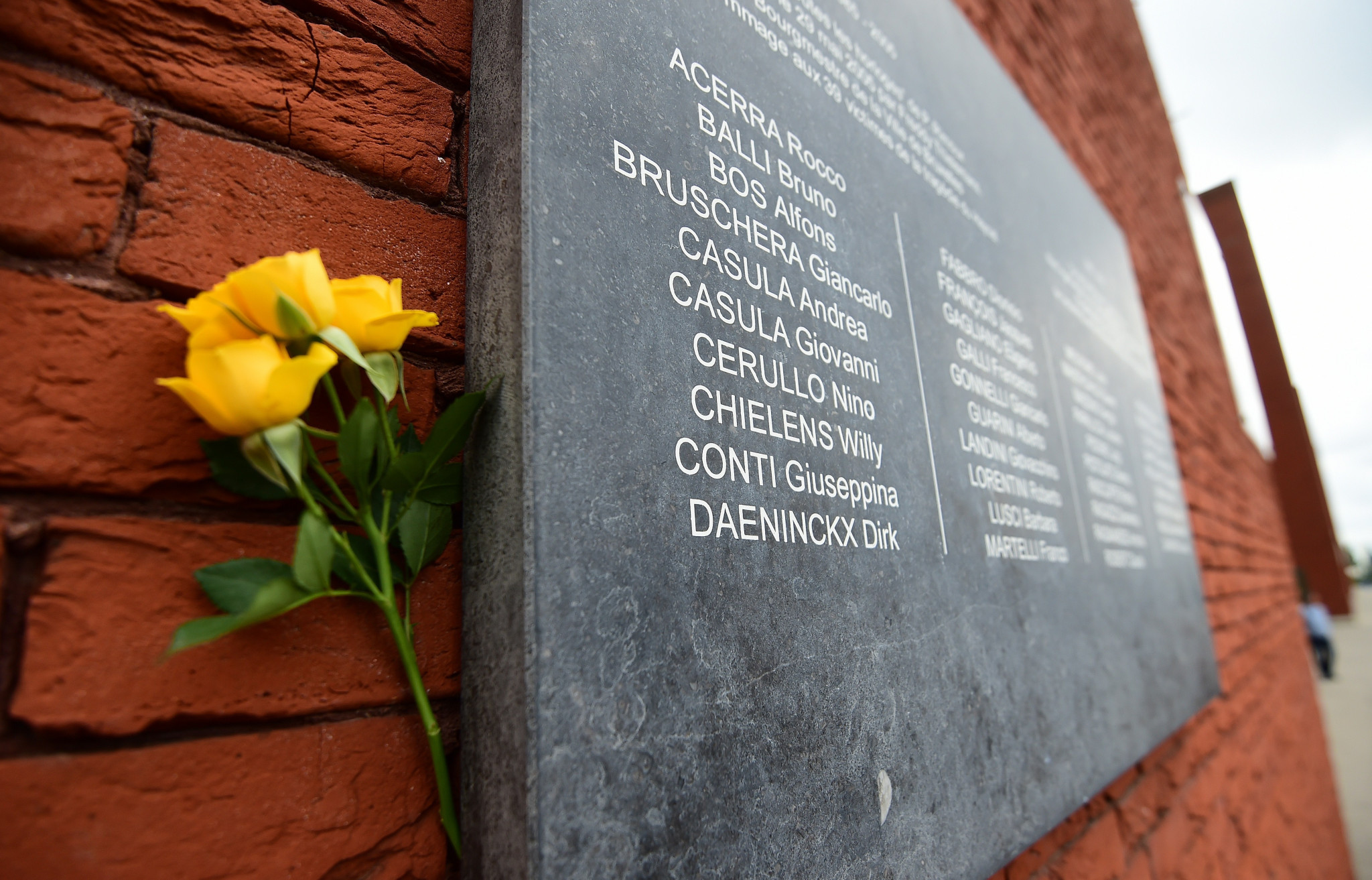 A memorial to those who died in the Heysel Stadium disaster which prompted a five-year ban of English clubs from Europe in 1985 ©Getty Images