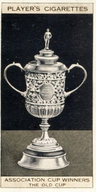 The Football Association Challenge Cup, introduced in 1871, was the first domestic club football competition ©Players Cigarettes