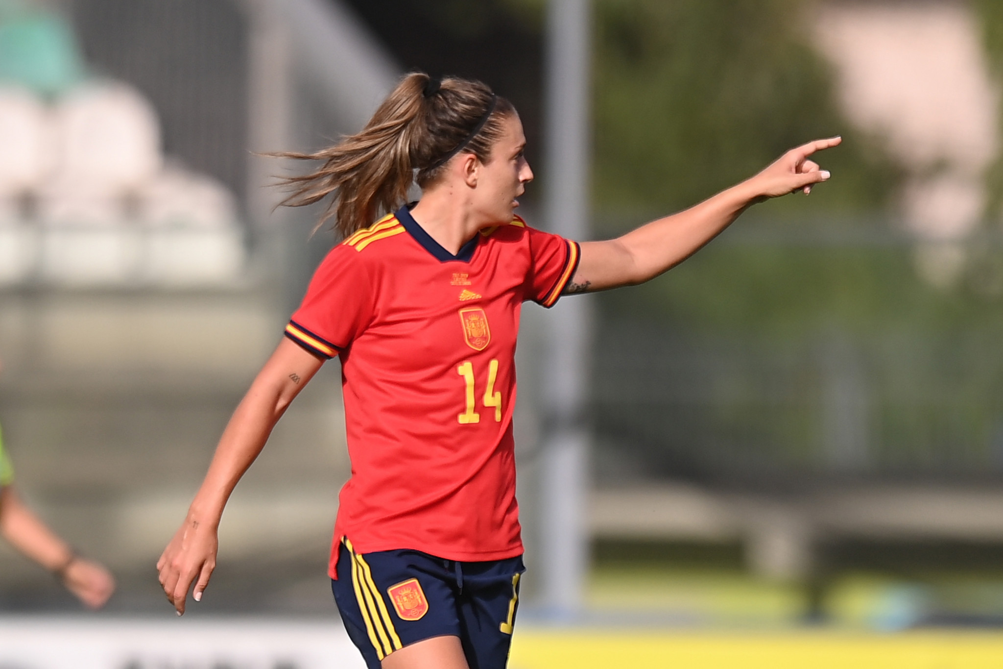 Alexia Putellas enjoyed another superb season with club side Barcelona, but missed the Women's Euro 2022 with Spain due to an ACL injury ©Getty Images